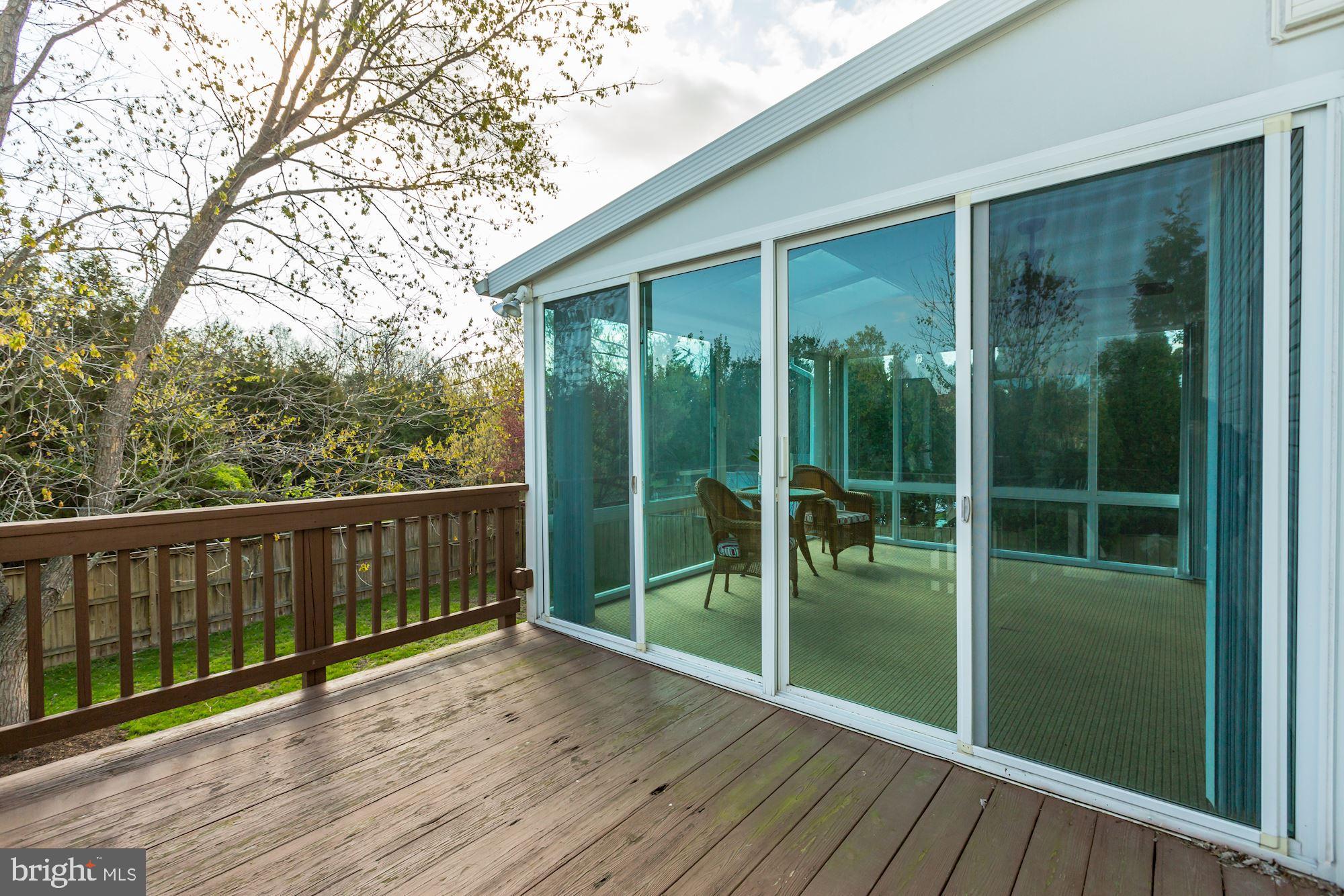 4361 Cub Run Road Chantilly, VA 20151 - Photo 41 of 41 cozy patio enclosure with beautiful views.