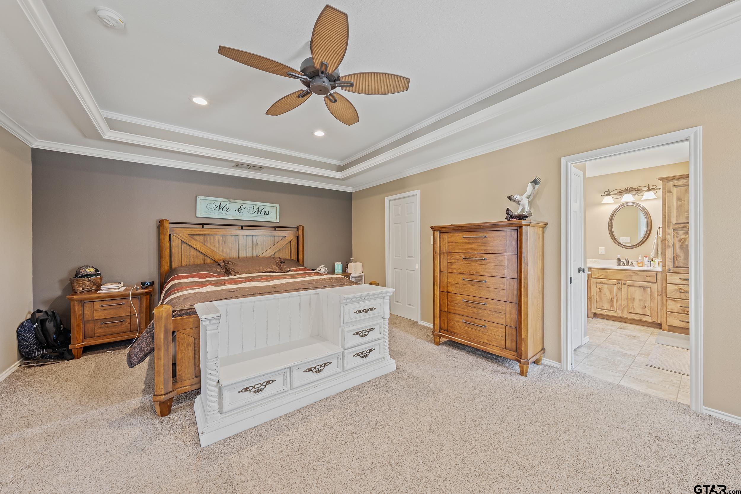 200 David Hawkins, TX 75765 - Photo 13 of 36 a bedroom with a bed and a cabinets