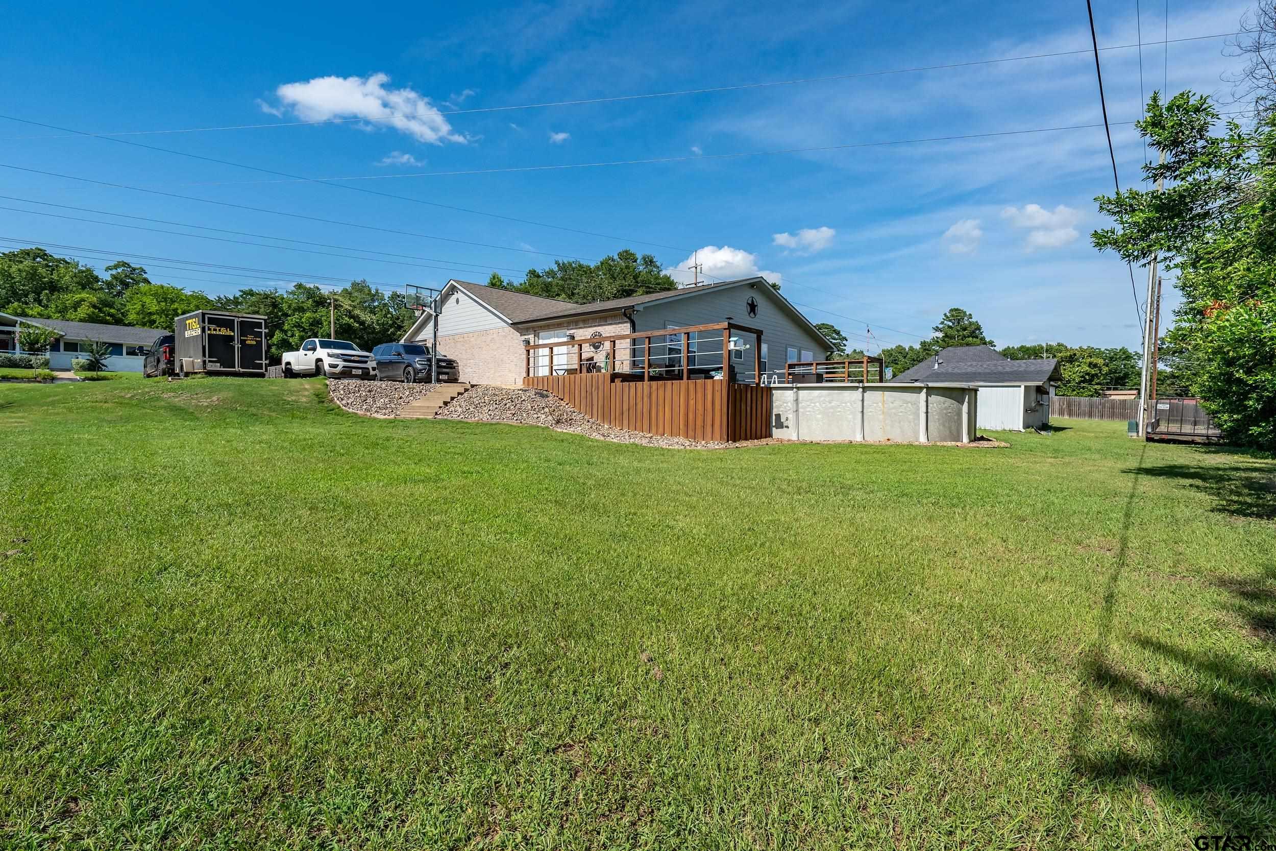 200 David Hawkins, TX 75765 - Photo 25 of 36 a view of a house with a big yard