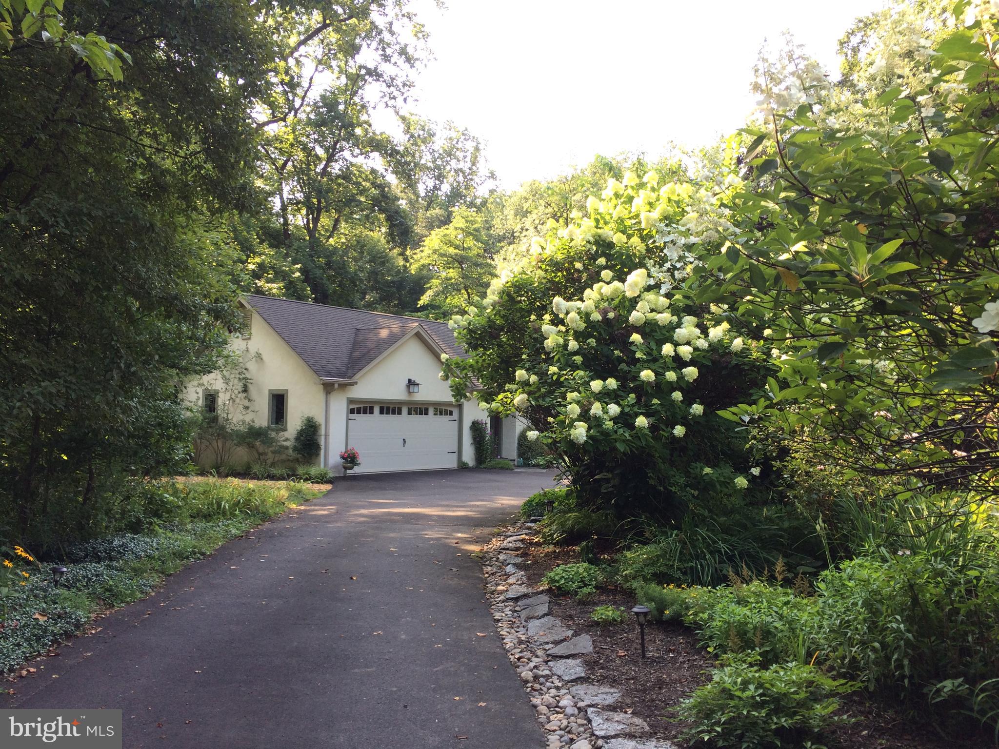 3625 Edencroft Road Huntingdon Valley, PA 19006 - Photo 5 of 55 Driveway in Bloom