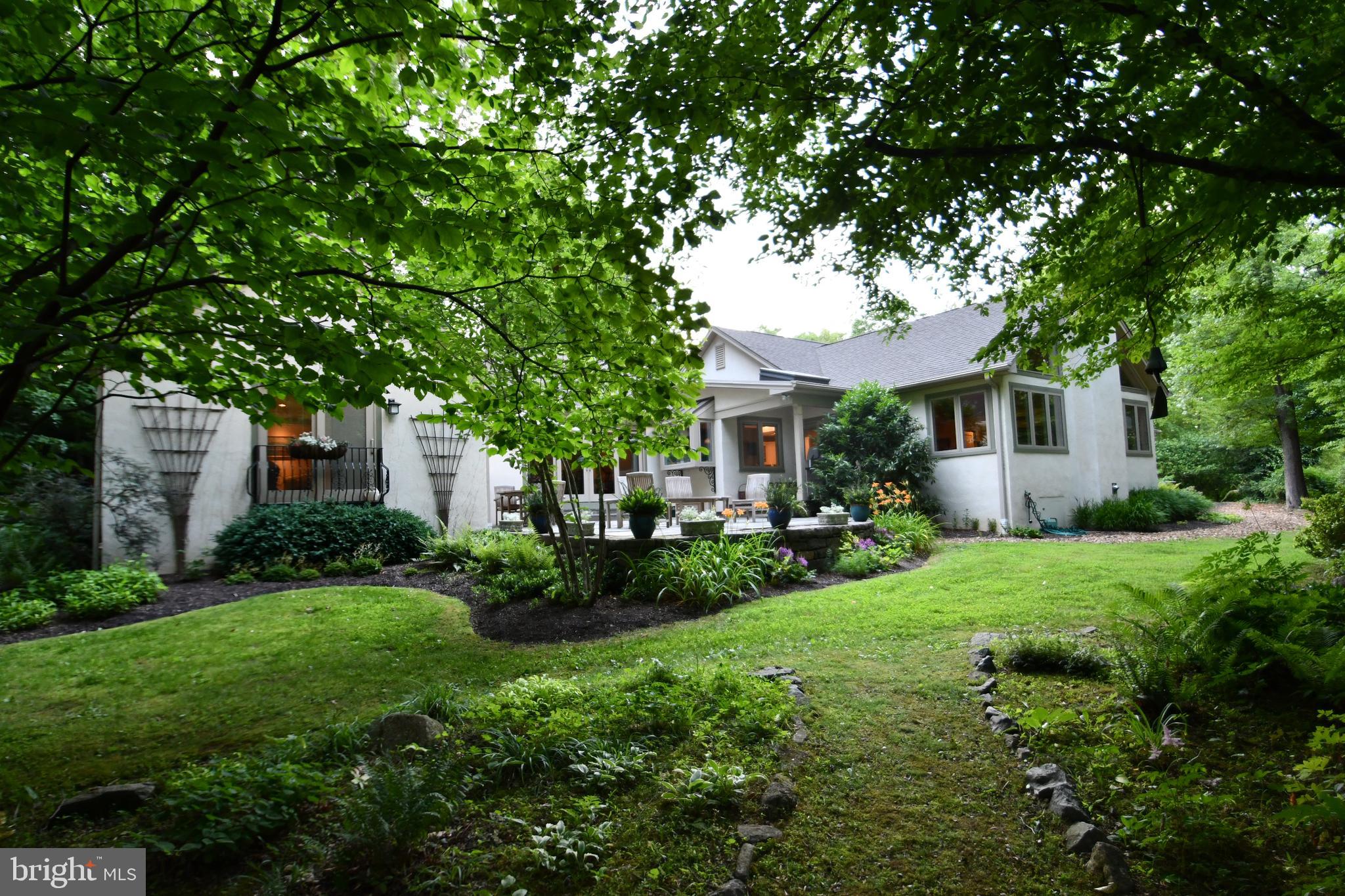3625 Edencroft Road Huntingdon Valley, PA 19006 - Photo 7 of 55 Rear Woods