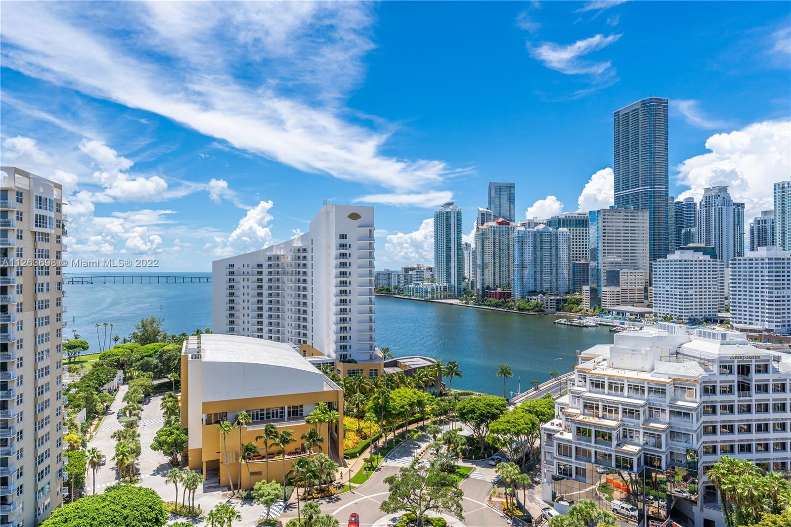 520 Brickell Key Drive, Unit A1819 Miami, FL 33131 - Photo 2 of 35 a view of a city with tall buildings