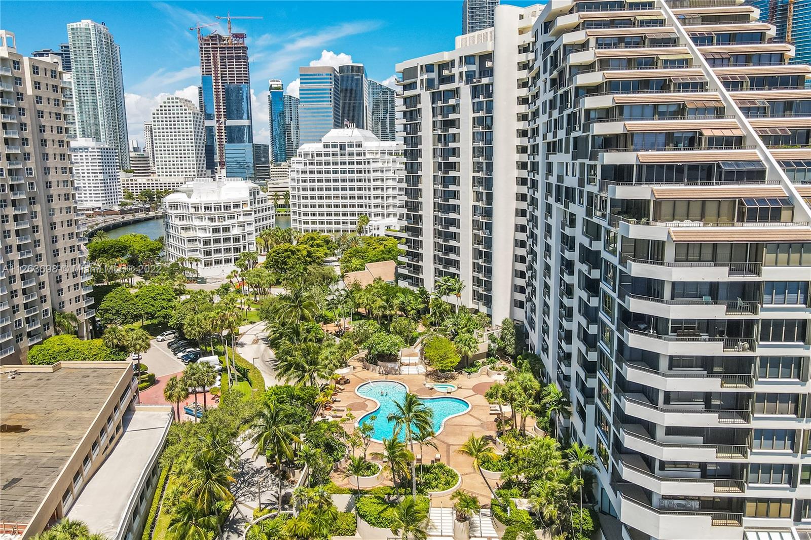 520 Brickell Key Drive, Unit A1819 Miami, FL 33131 - Photo 31 of 35 a view of a city with tall buildings