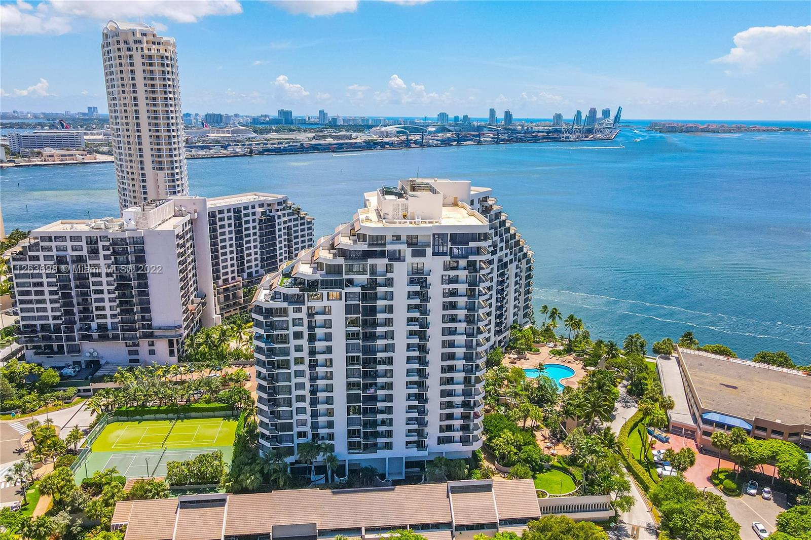 520 Brickell Key Drive, Unit A1819 Miami, FL 33131 - Photo 32 of 35 a view of a city with tall buildings