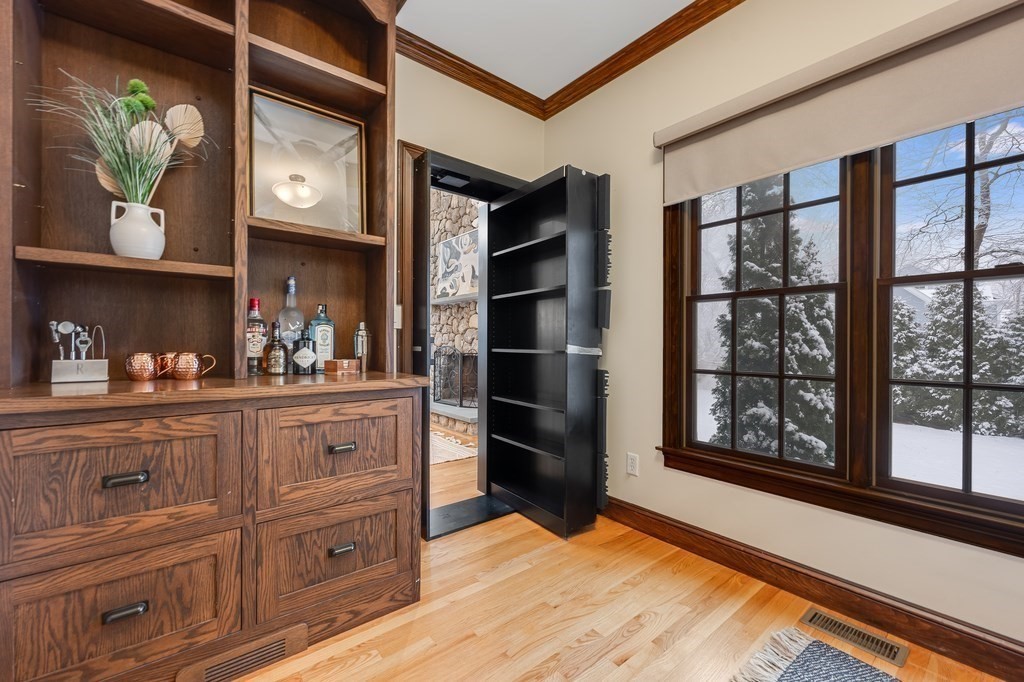 50 Barrett Street Needham, MA 02492 - Photo 14 of 32 a kitchen with a cabinets and window