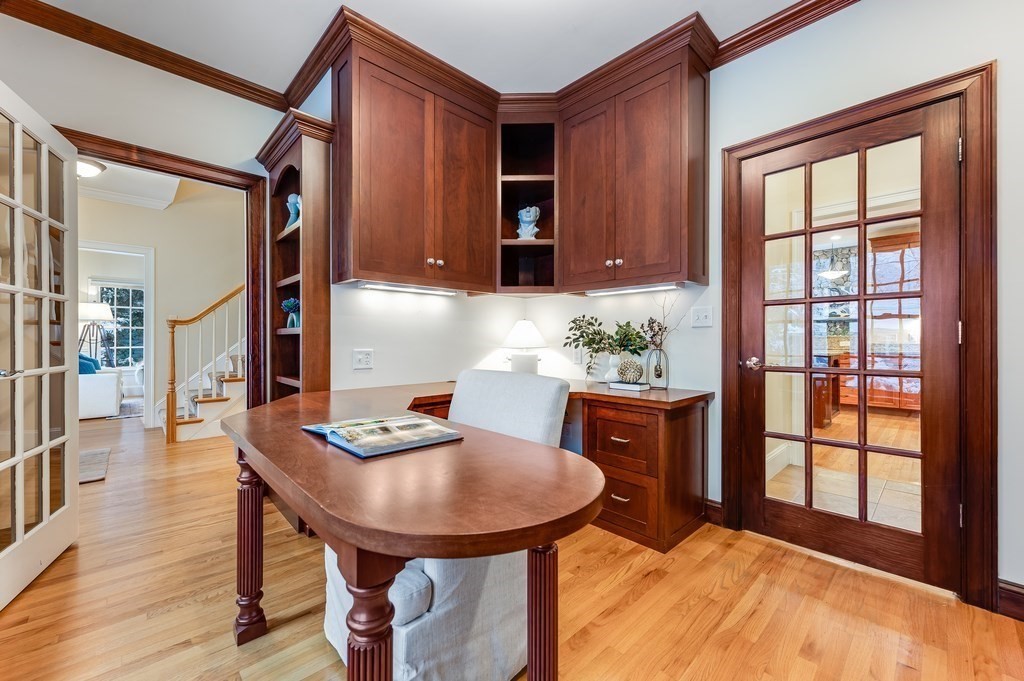 50 Barrett Street Needham, MA 02492 - Photo 6 of 32 a view of a dining room with furniture and window