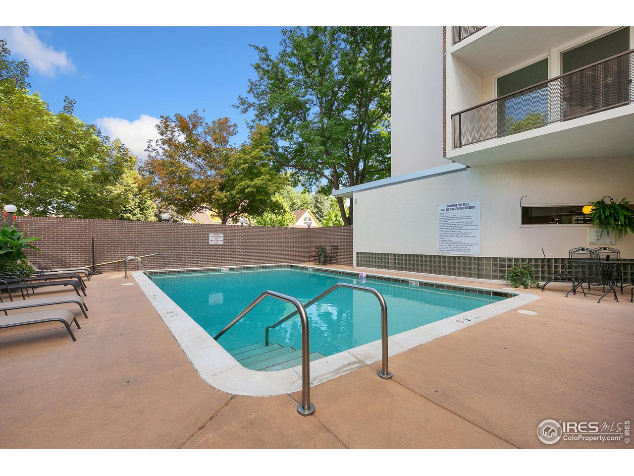 415 South Howes Street, Unit 404 Fort Collins, CO 80521 - Photo 16 of 24 Outdoor salt water pool