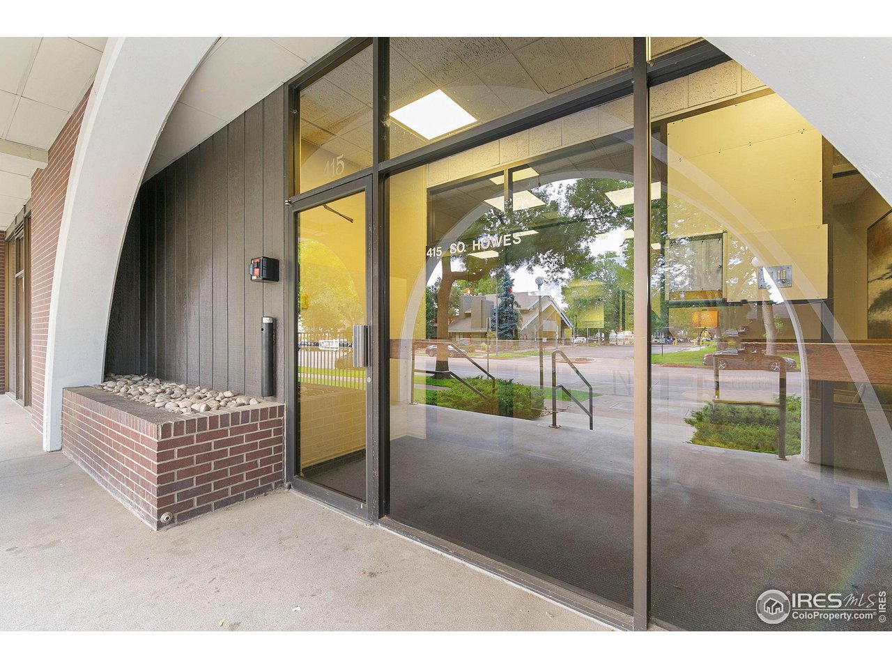 415 South Howes Street, Unit 404 Fort Collins, CO 80521 - Photo 19 of 24 Retro building with cool entrance that is secure