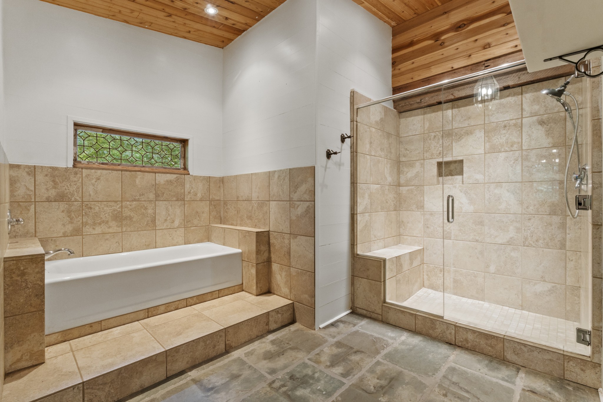 3645 Tyree Springs Road Cottontown, TN 37048 - Photo 22 of 39 a bathroom with a bathtub and a shower