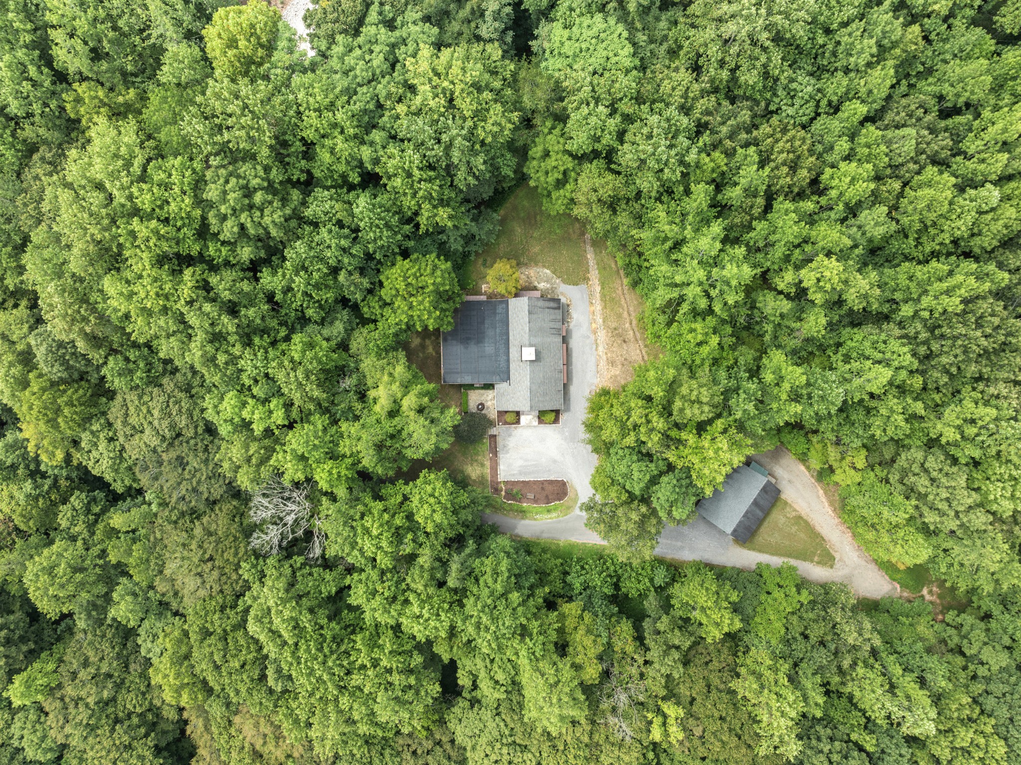 3645 Tyree Springs Road Cottontown, TN 37048 - Photo 39 of 39 an aerial view of a house with a yard