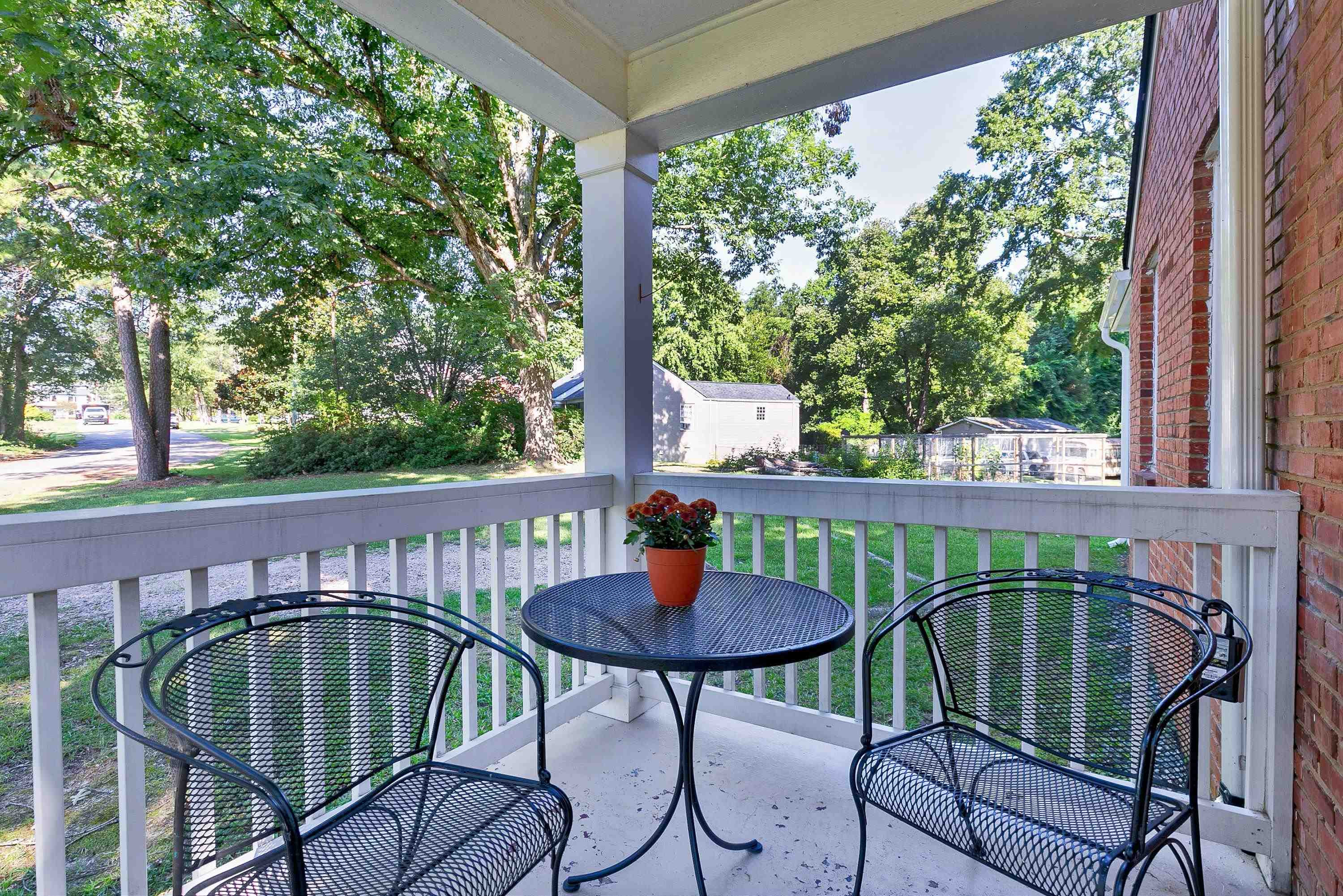 501 North King Charles Road Raleigh, NC 27610 - Photo 3 of 42 a view of a patio in the balcony