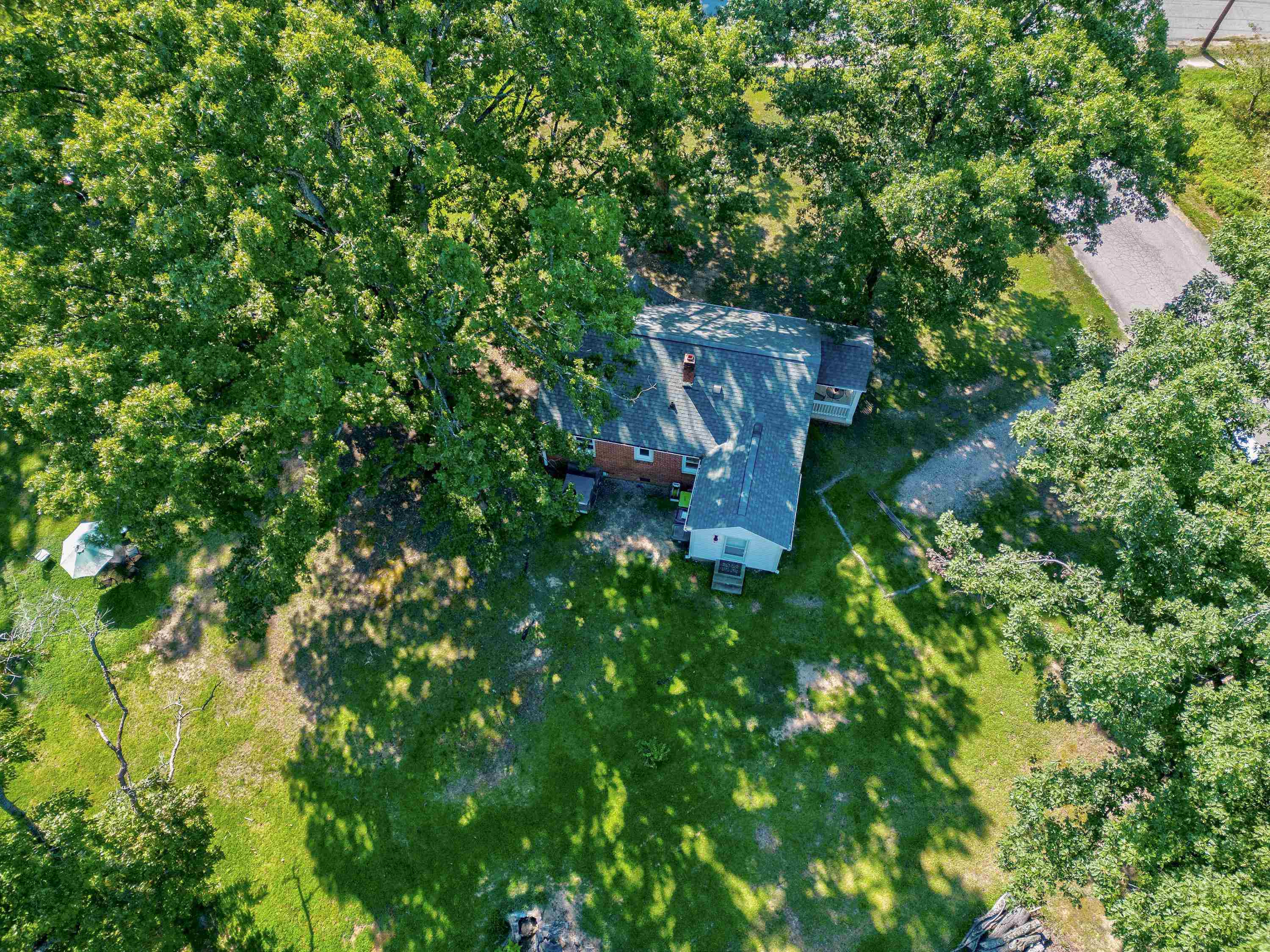 501 North King Charles Road Raleigh, NC 27610 - Photo 41 of 42 an aerial view of a house with a yard