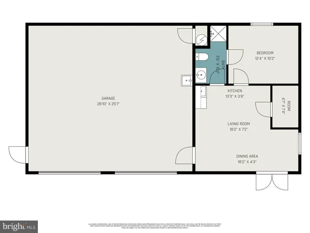 a view of an ocean and beach