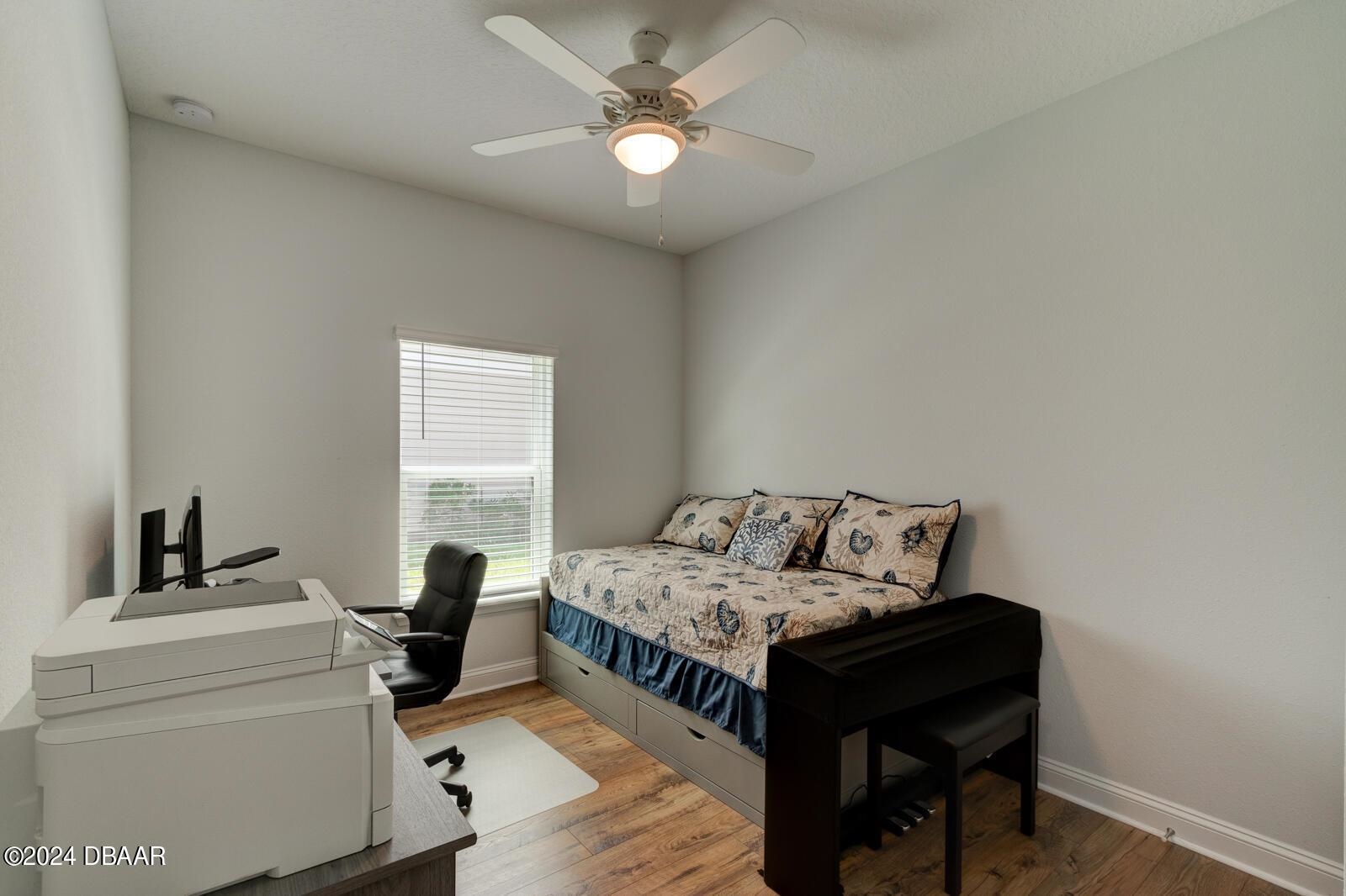 55 St Barts Avenue St. Augustine, FL 32080 - Photo 12 of 20 a bedroom with a bed and a table in it