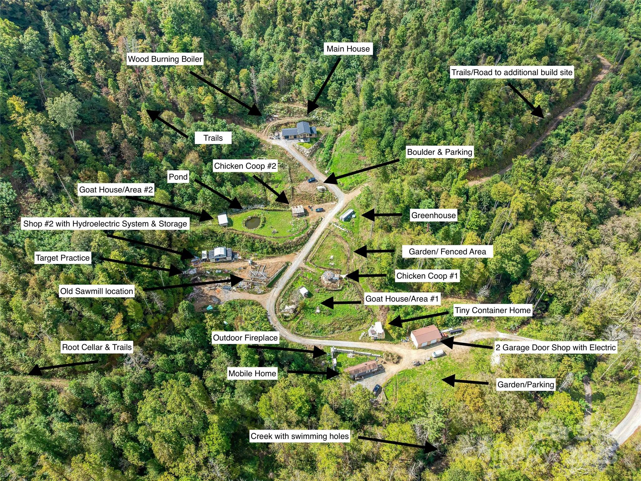 945 Roaring Fork Road Hot Springs, NC 28743 - Photo 48 of 48 a bird view of building