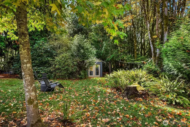 a room with furniture and window