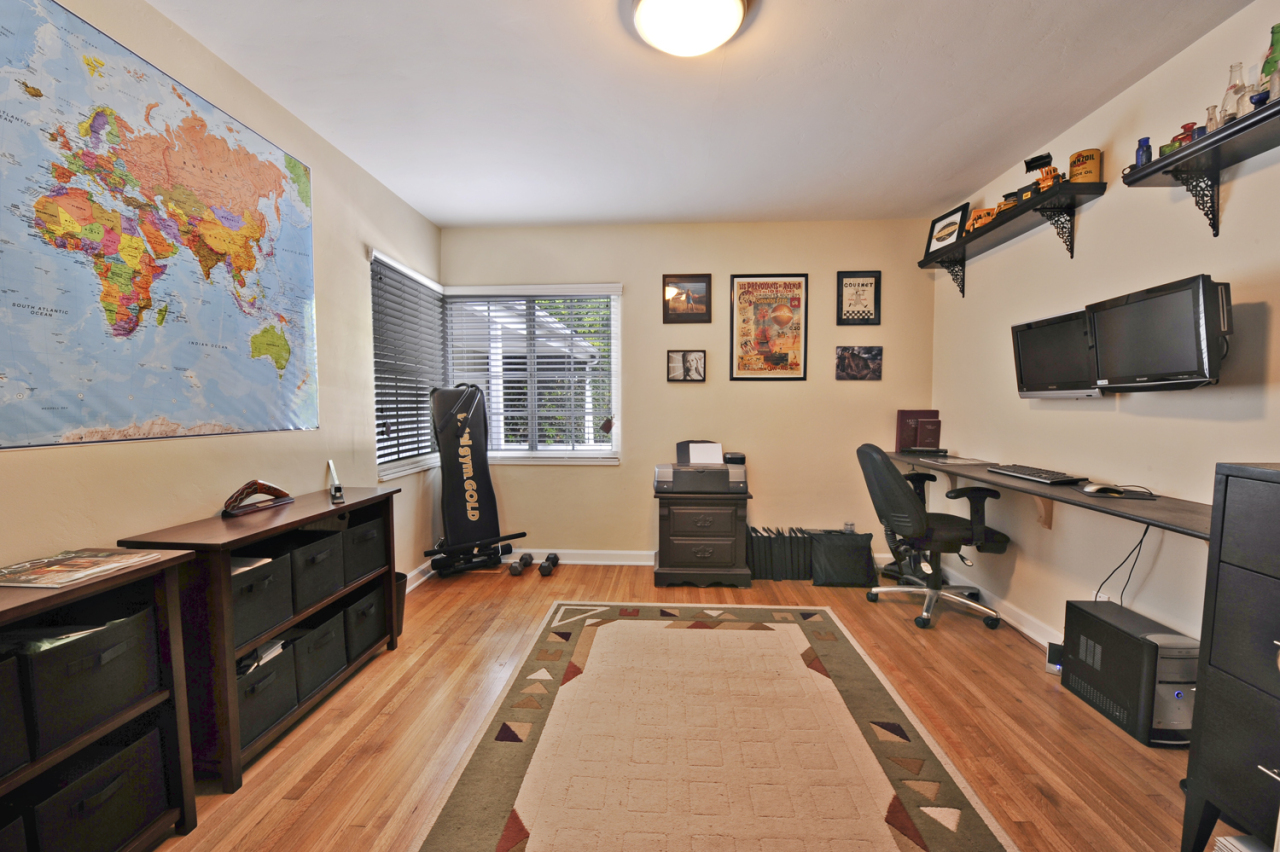 1368-1370 Virginia Road Montecito, CA 93108 - Photo 11 of 13 a view of a livingroom with workspace and a couch