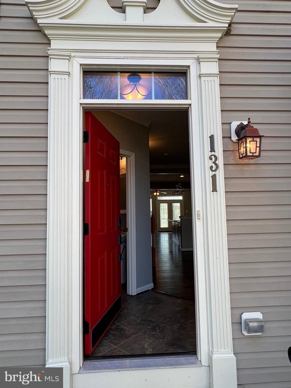 131 Fiona Way Brunswick, MD 21758 - Photo 3 of 73 a view of an entryway door of the house