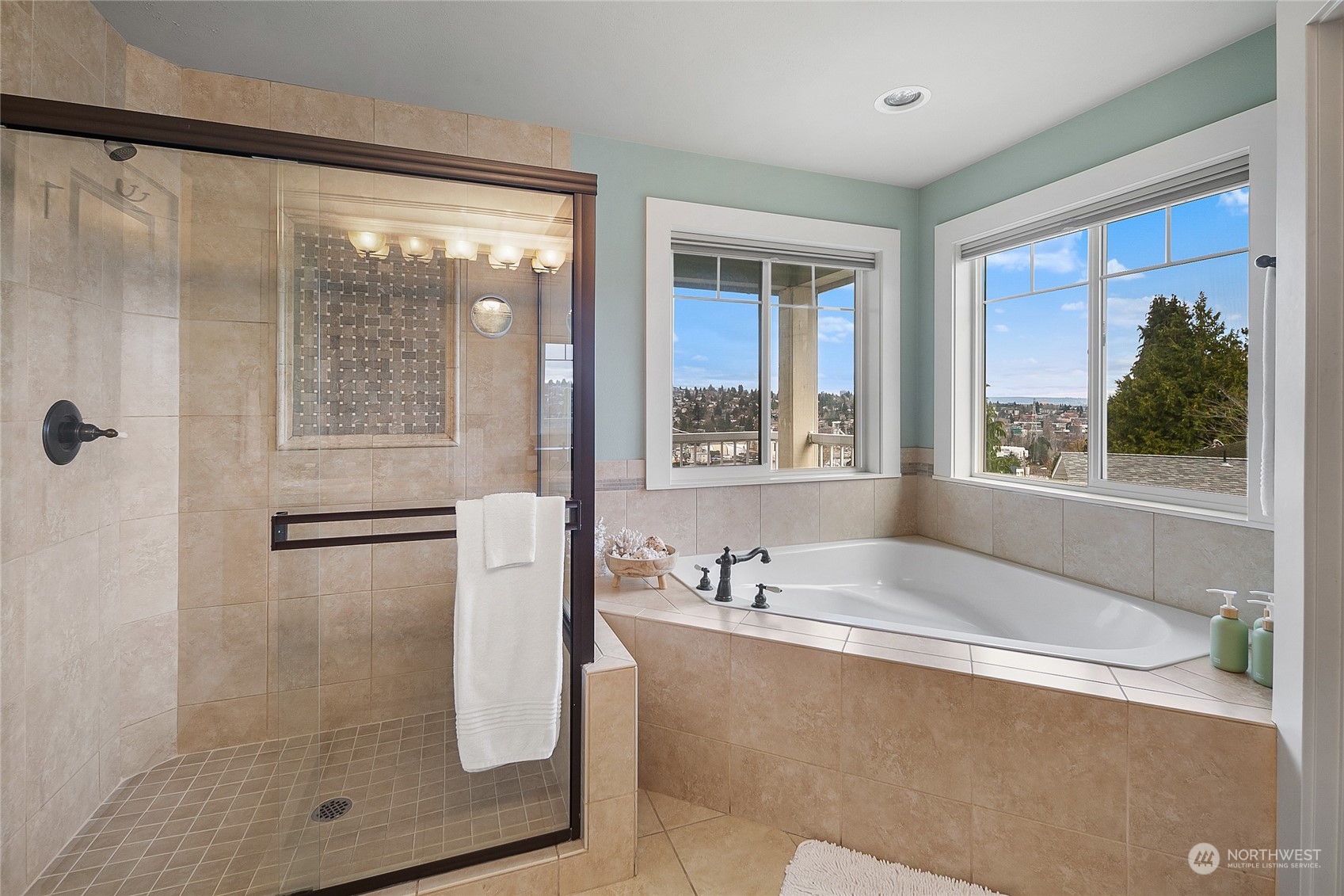 1020 West Ruffner Street Seattle, WA 98119 - Photo 22 of 39 a bathroom with a tub and a sink