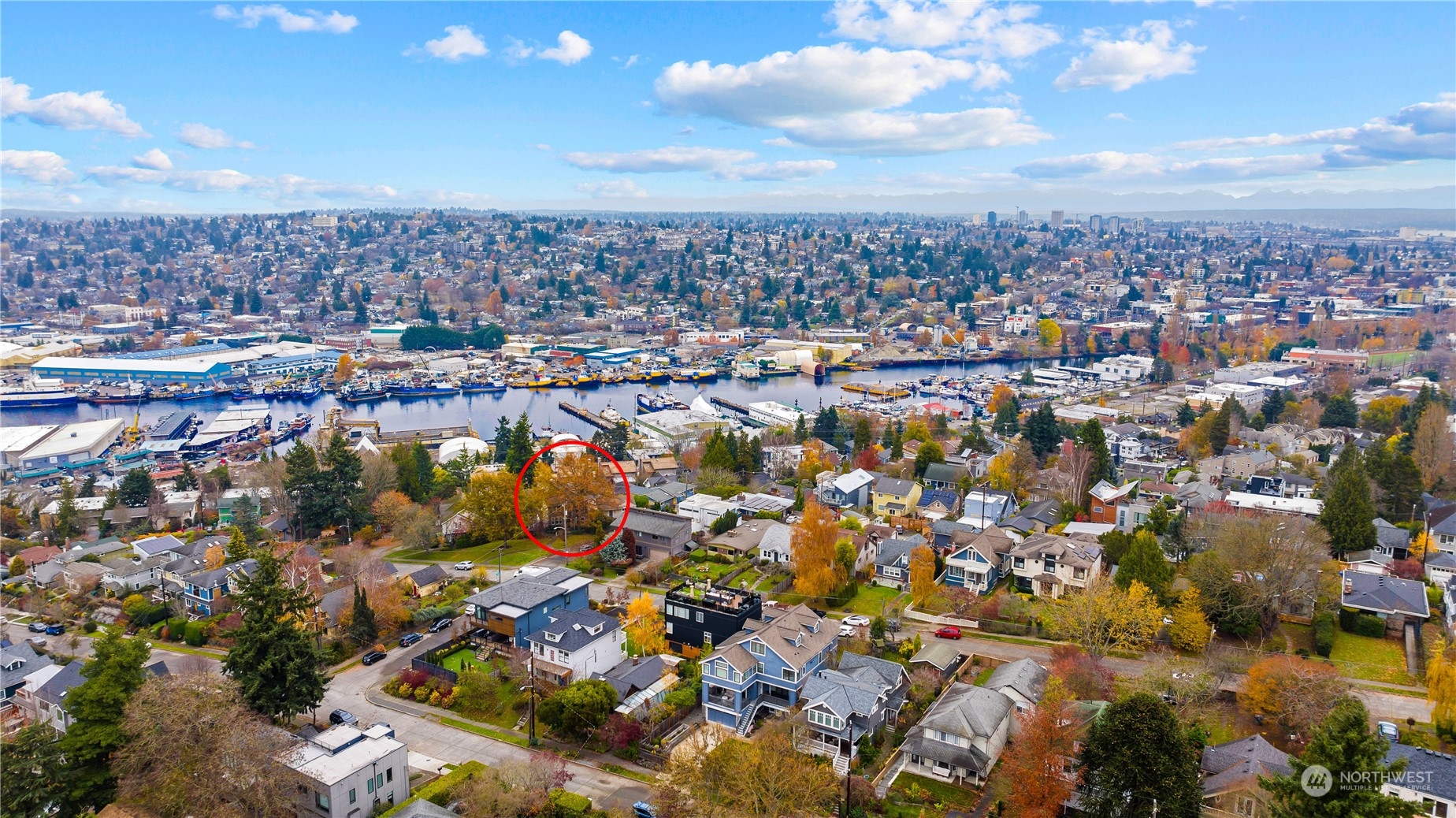 1020 West Ruffner Street Seattle, WA 98119 - Photo 38 of 39 an aerial view of multiple house