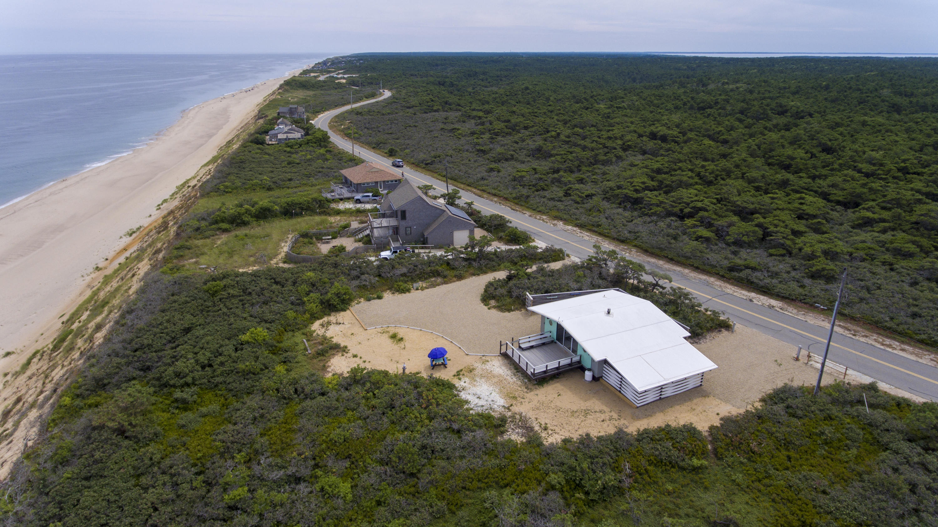 800 Ocean View Drive Wellfleet, MA 02667 - Photo 3 of 38 a view of a yard