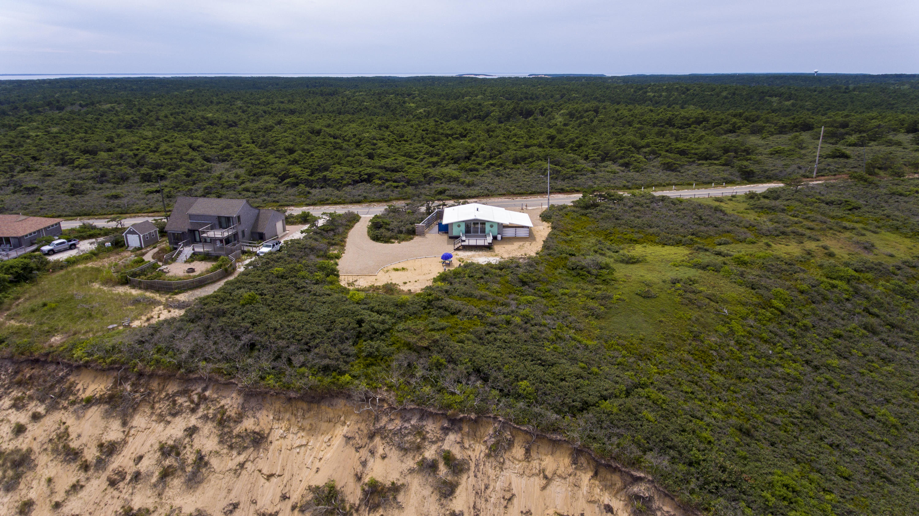 800 Ocean View Drive Wellfleet, MA 02667 - Photo 31 of 38 a view of a lake in middle of the town