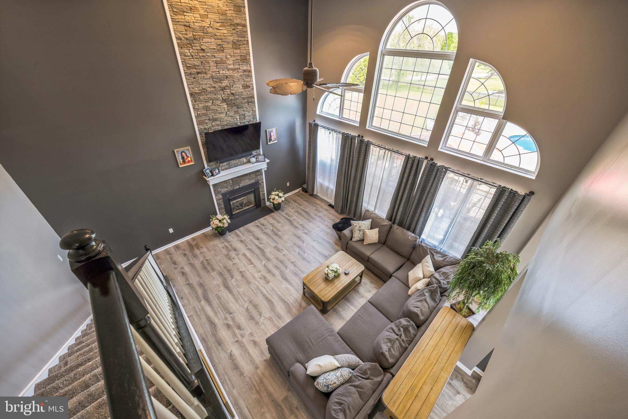 104 Abigail Lane Mickleton, NJ 08056 - Photo 19 of 75 Great Room view from stairs