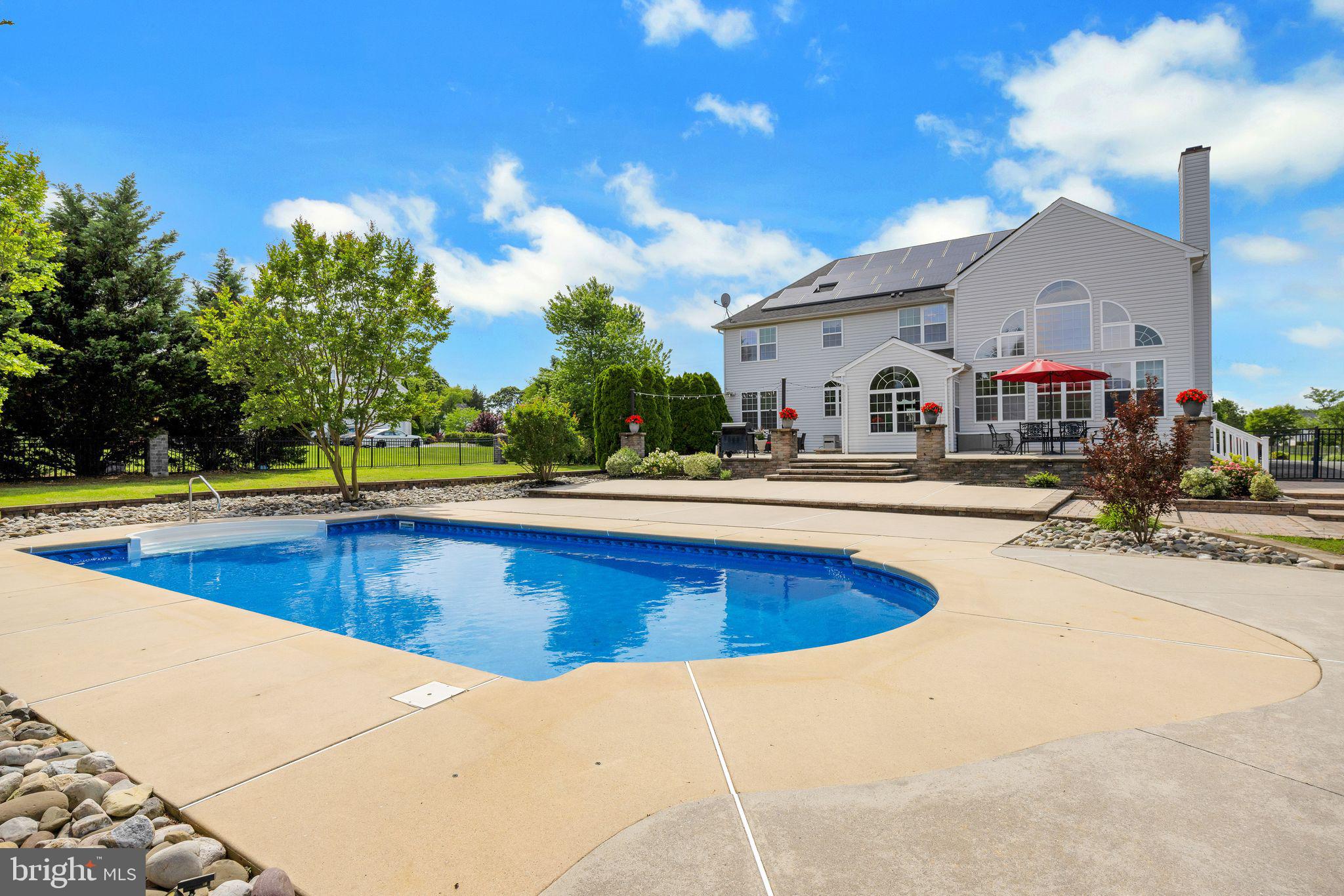 104 Abigail Lane Mickleton, NJ 08056 - Photo 50 of 75 a view of a house with swimming pool