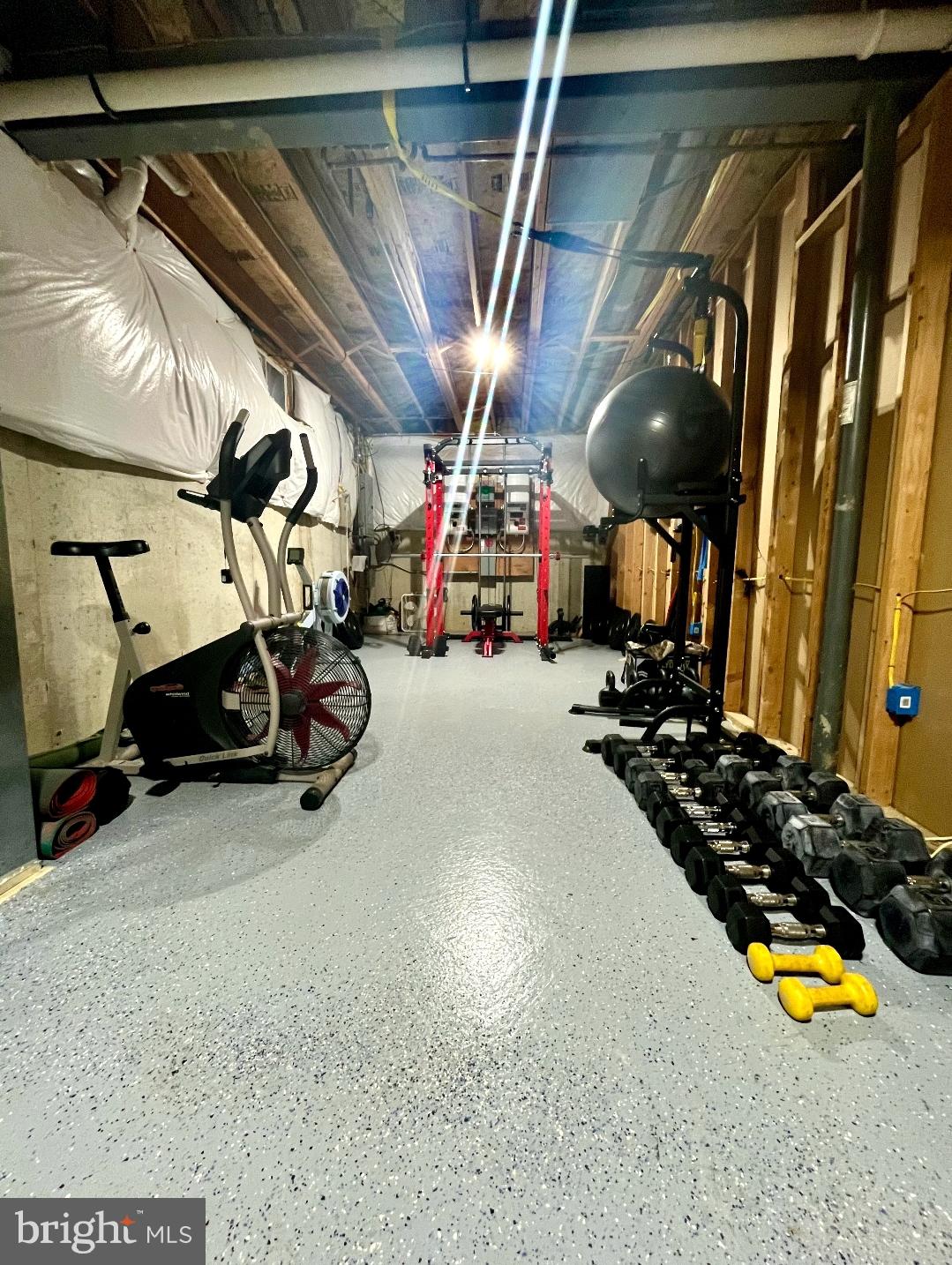 104 Abigail Lane Mickleton, NJ 08056 - Photo 62 of 75 basement level gym/utility room