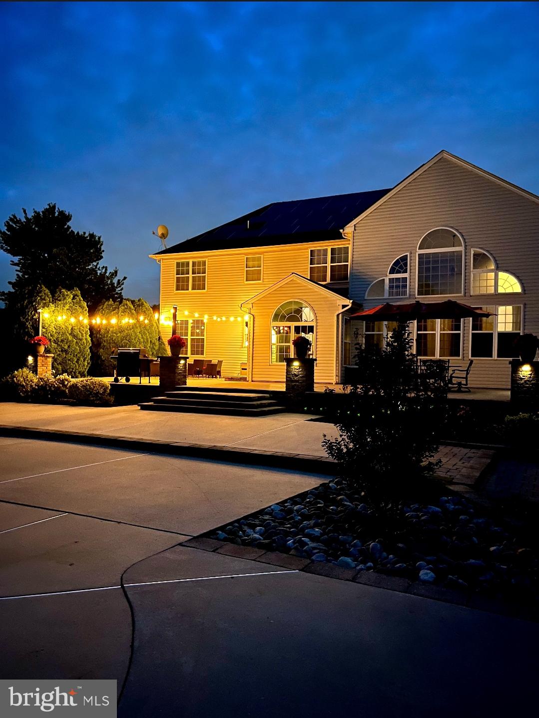 104 Abigail Lane Mickleton, NJ 08056 - Photo 67 of 75 Back of House 2 Night