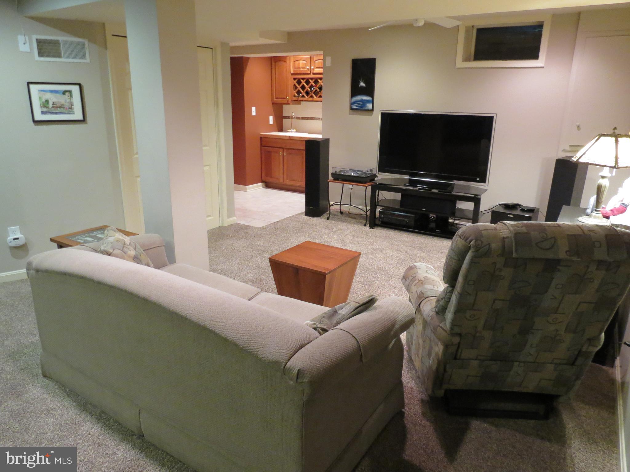 1130 Stonegate Road Hummelstown, PA 17036 - Photo 27 of 33 Lower Level Family Room/Beverage Station