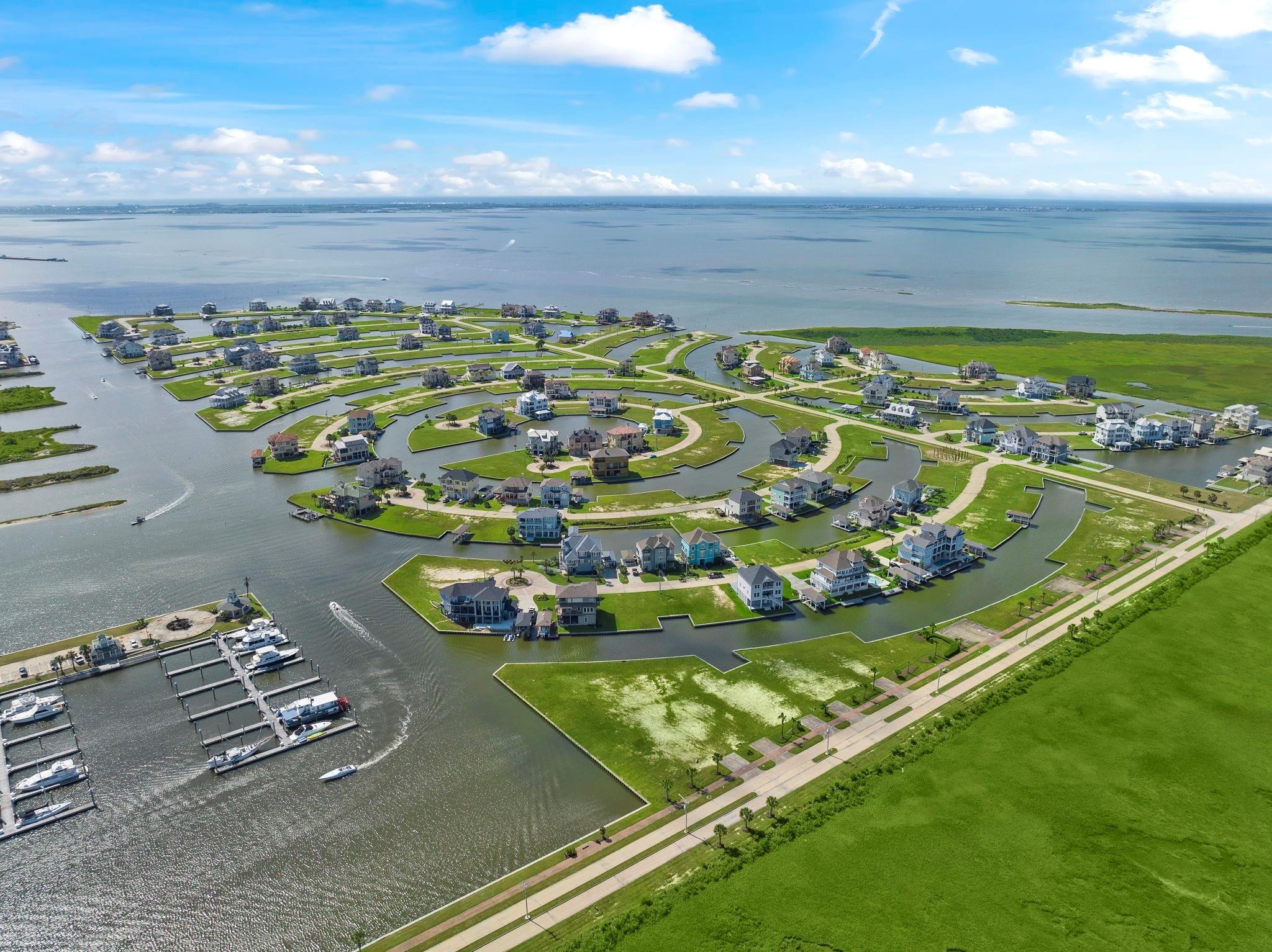 45 Shell Key Hitchcock, TX 77563 - Photo 38 of 41 a view of a pool a building and outdoor space