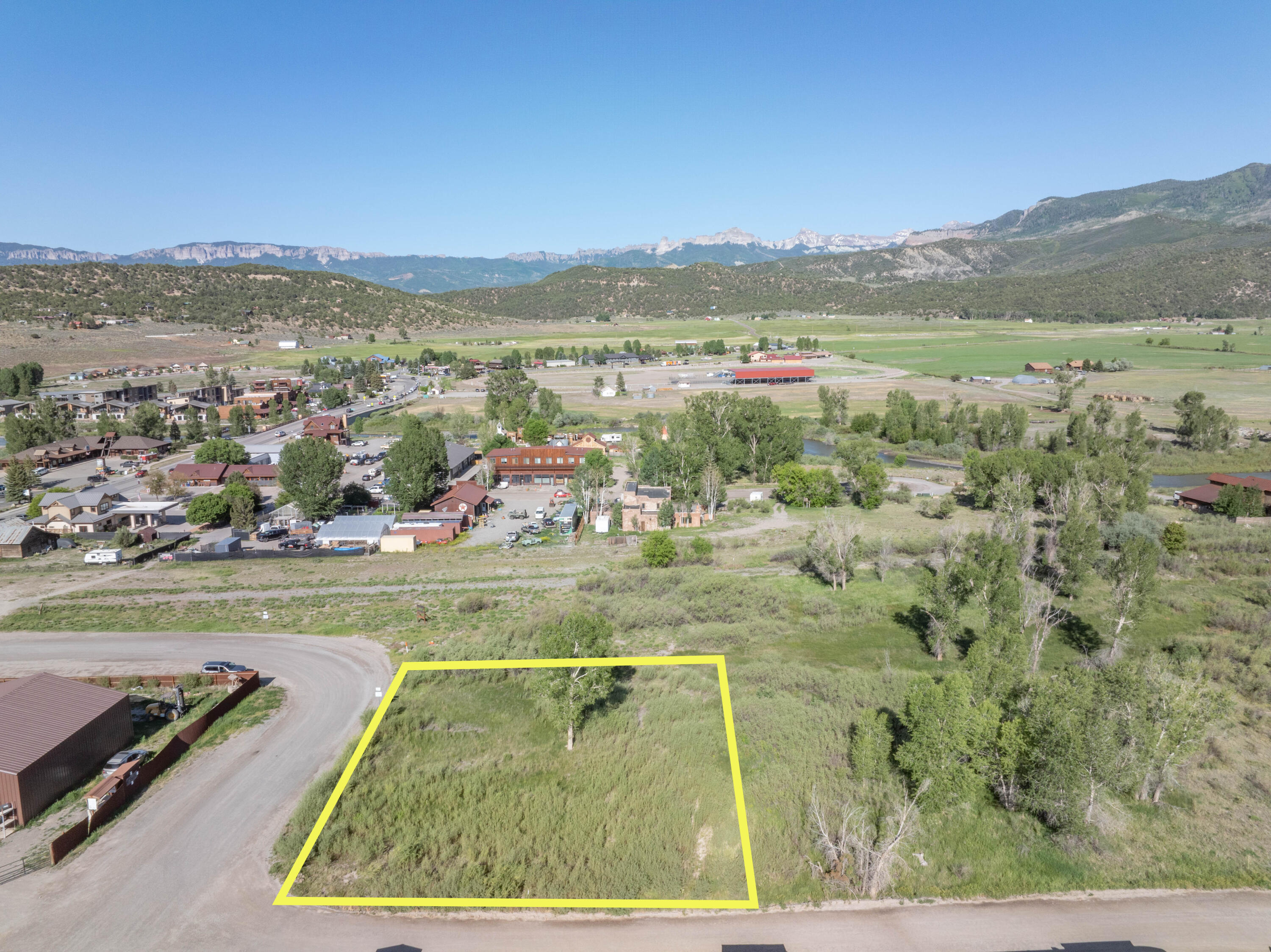 Tbd Hyde Street Ridgway, CO 81432 - Photo 5 of 19 an aerial view of residential houses with outdoor space