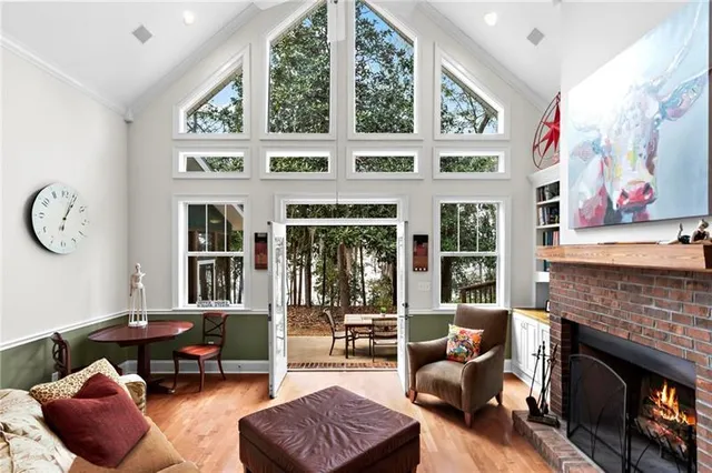 a kitchen with stainless steel appliances granite countertop a stove and cabinets