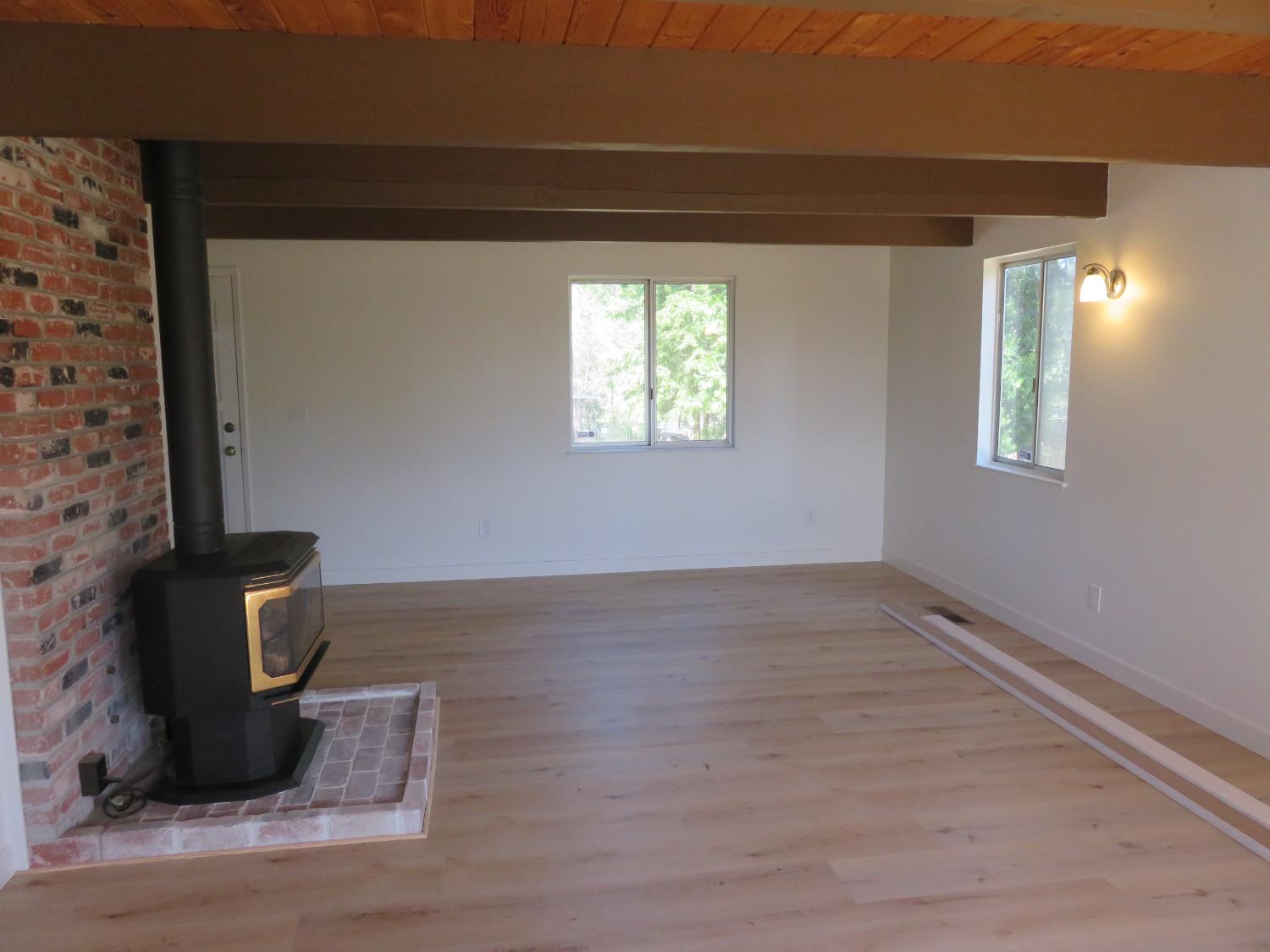190 Bald Mountain Road West Point, CA 95255 - Photo 15 of 48 a view of wooden floor in an empty room