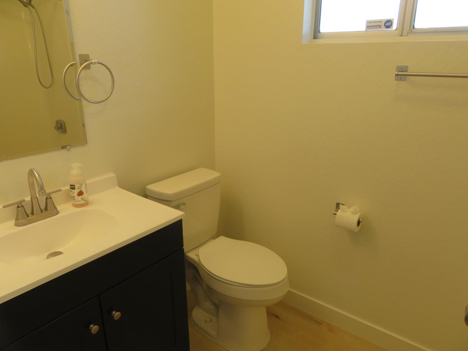 190 Bald Mountain Road West Point, CA 95255 - Photo 33 of 48 a bathroom with a sink mirror vanity and toilet