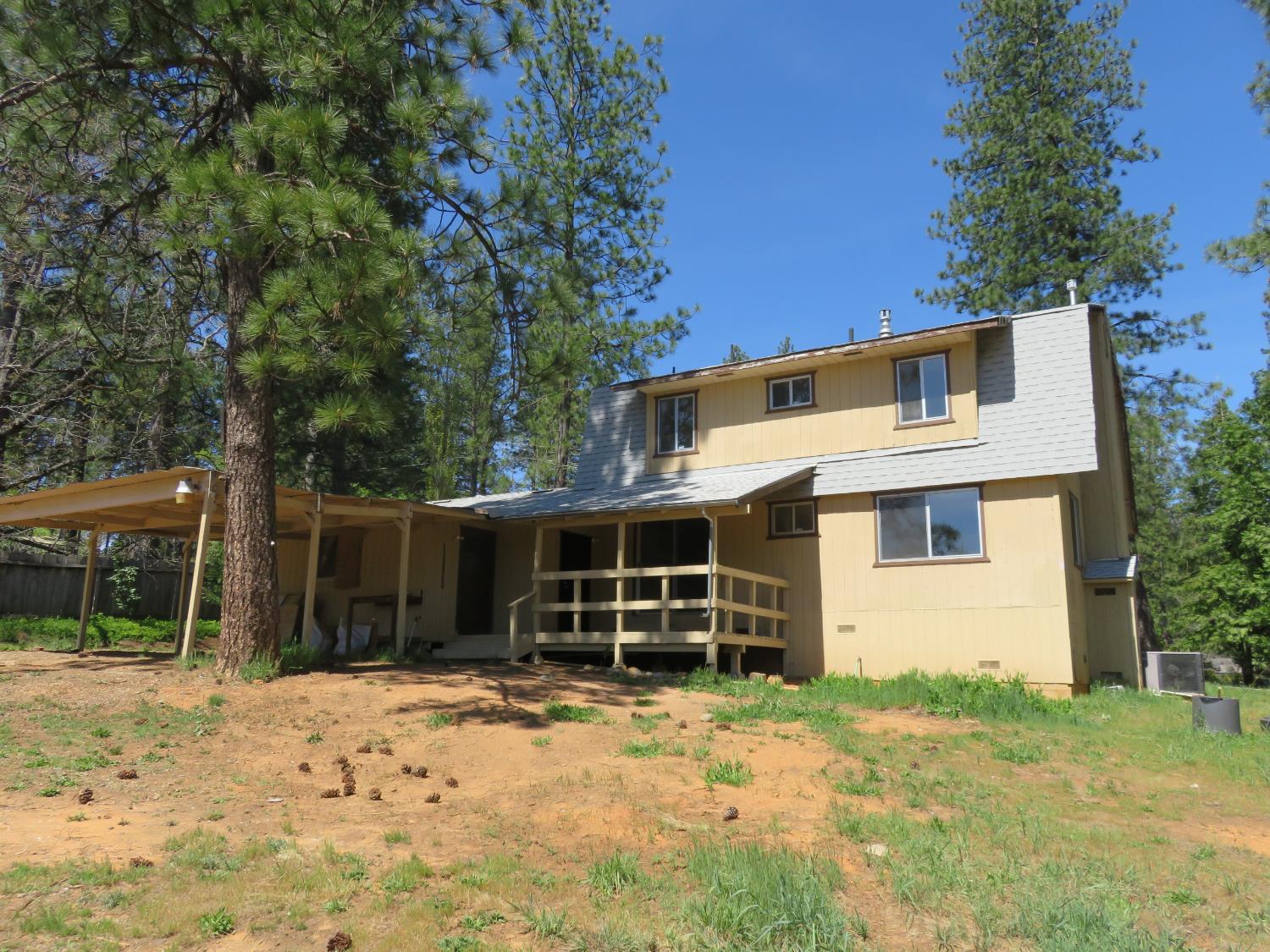 190 Bald Mountain Road West Point, CA 95255 - Photo 5 of 48 a front view of a house with a yard