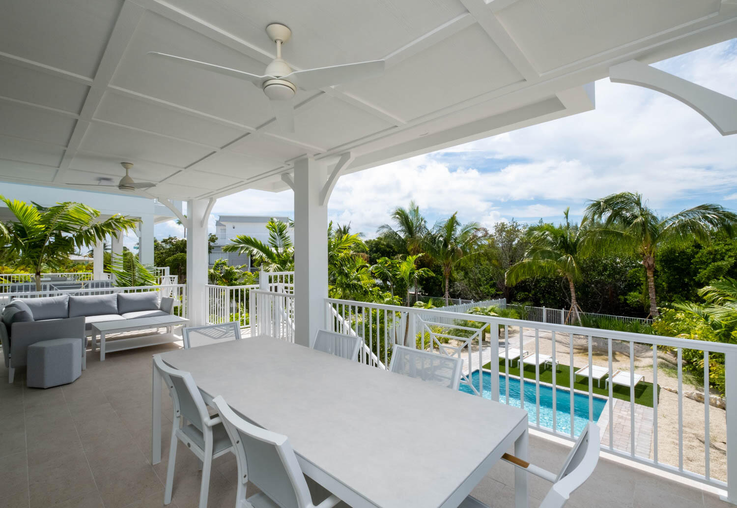 611 Sombrero Beach Road Marathon, FL 33050 - Photo 24 of 51 a view of a patio with swimming pool