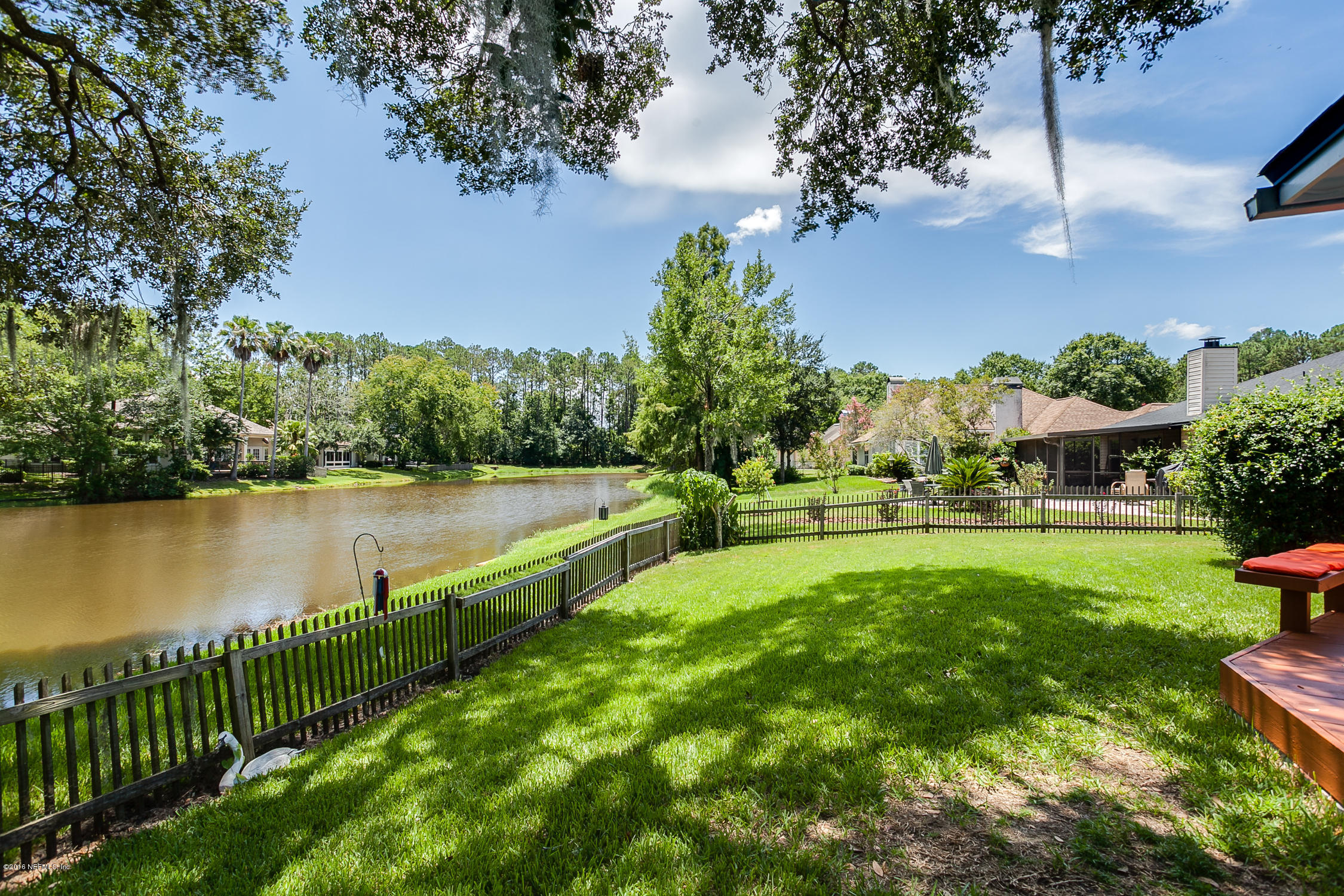 1515 Marsh Rabbit Way Fleming Island, FL 32003 - Photo 25 of 36 Back Yard and Pond