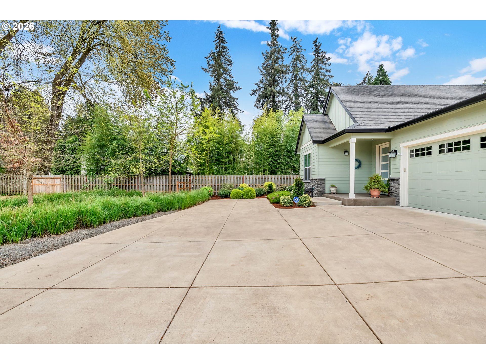 444 Emily Lane Eugene, OR 97404 - Photo 47 of 47 a view of a backyard with a patio