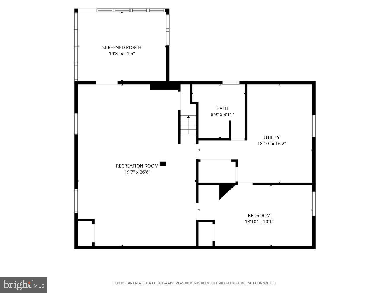 5900 Hanna Road Sykesville, MD 21784 - Photo 72 of 72 Basement Floor Plan