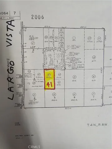 $100,000 | 0 Ave Z-8, Llano, CA 93544
