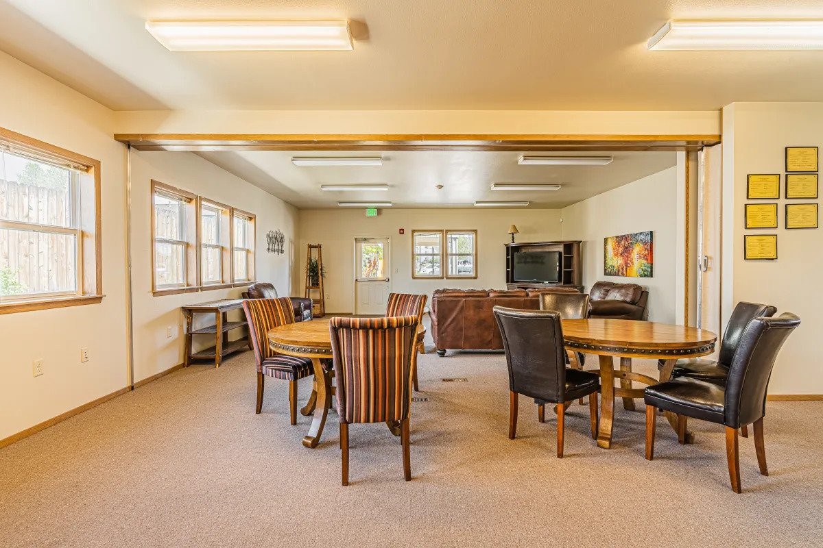 2201 Southwest Canal Boulevard Redmond, OR 97756 - Photo 9 of 10 a view of a dining room with furniture and a window