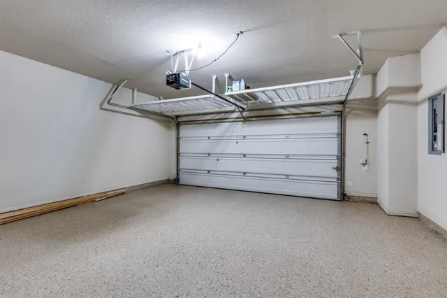 a view of a room with storage and utility room