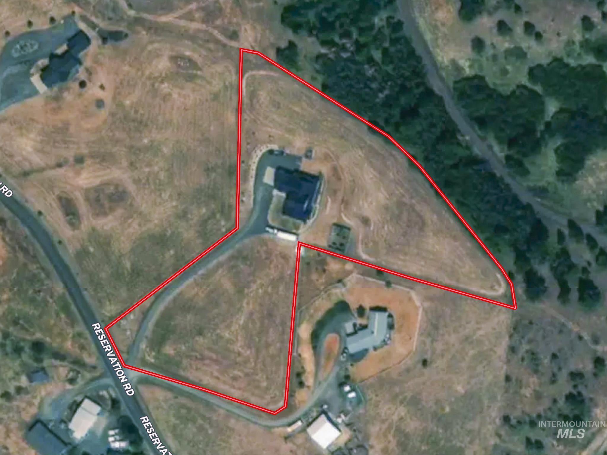 659 Reservation Line Road Cottonwood, ID 83522 - Photo 4 of 50 Map / location featuring property parcel outlined