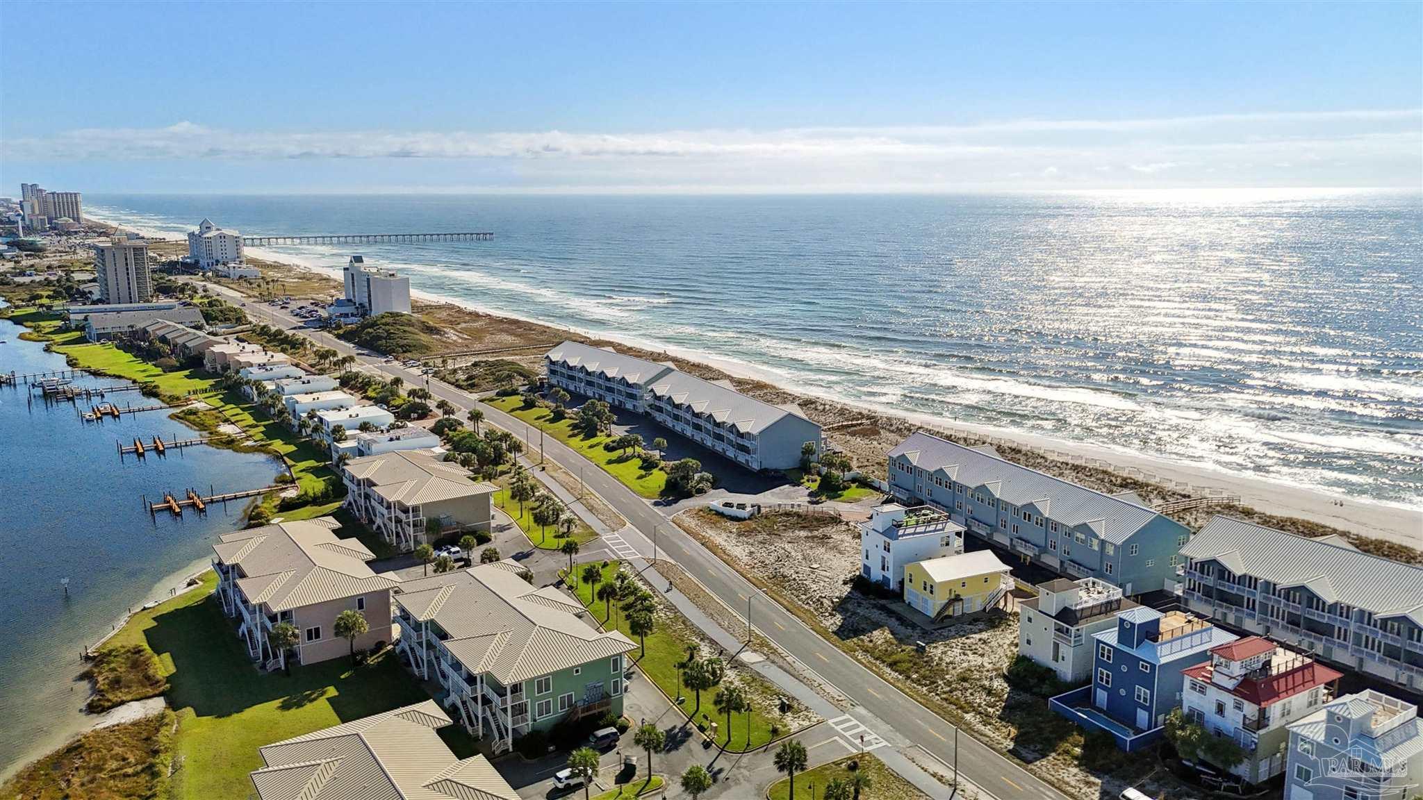 533 Fort Pickens Road Pensacola Beach, FL 32561 - Photo 18 of 22 a view of an ocean and city