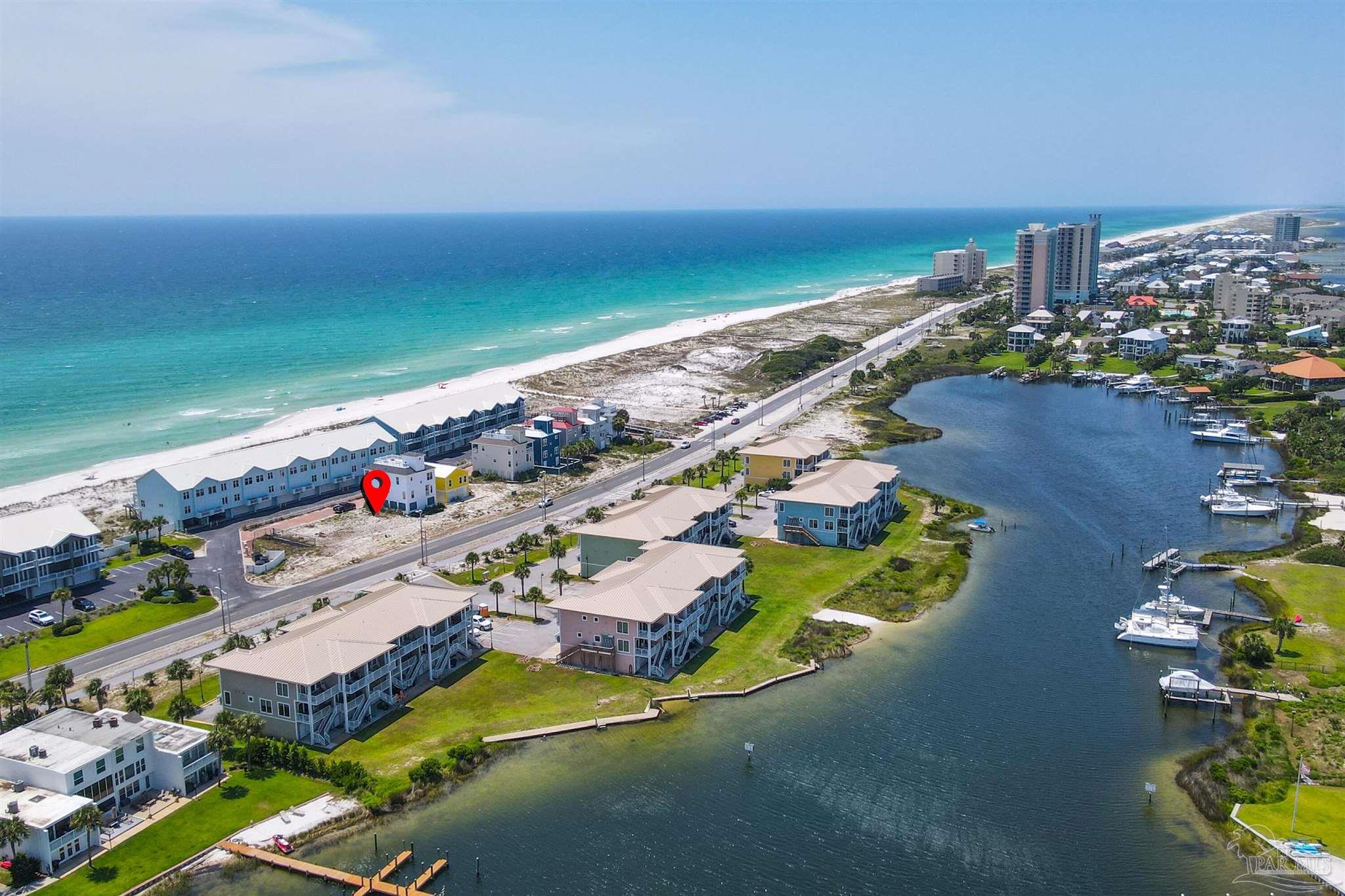 533 Fort Pickens Road Pensacola Beach, FL 32561 - Photo 9 of 32 an aerial view of a city
