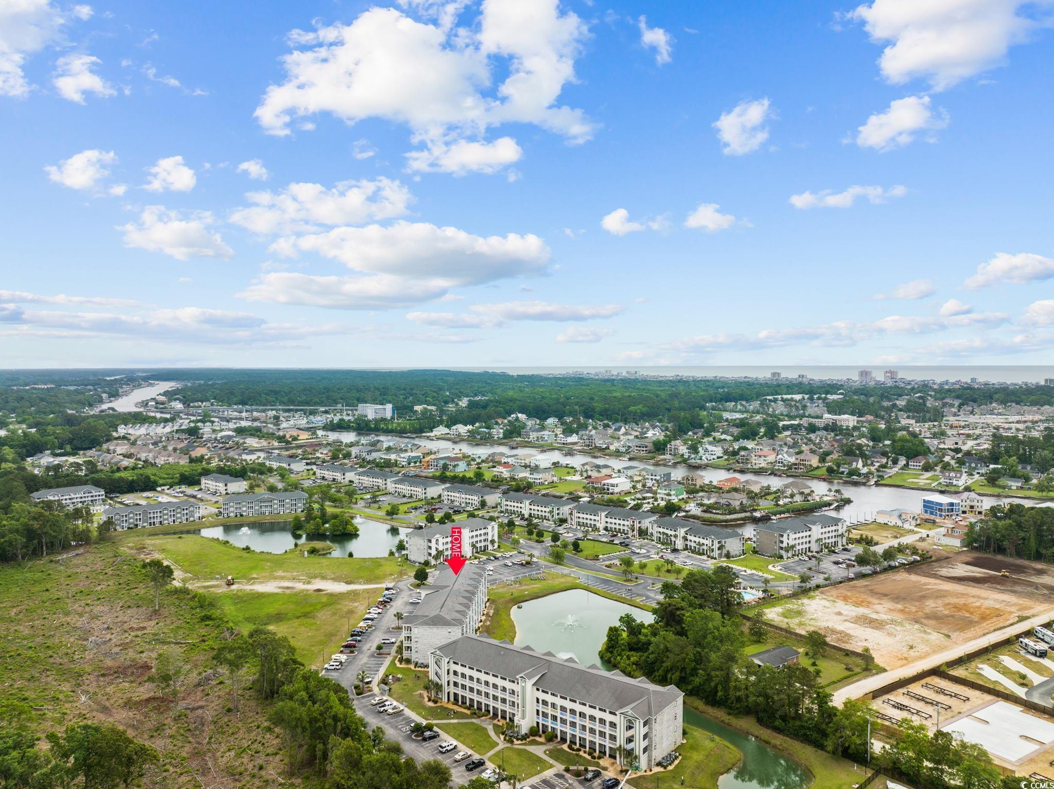 121 Waypoint Ridge Avenue, Unit P8 Little River, SC 29566 - Photo 38 of 40 Aerial view of a nearby body of water