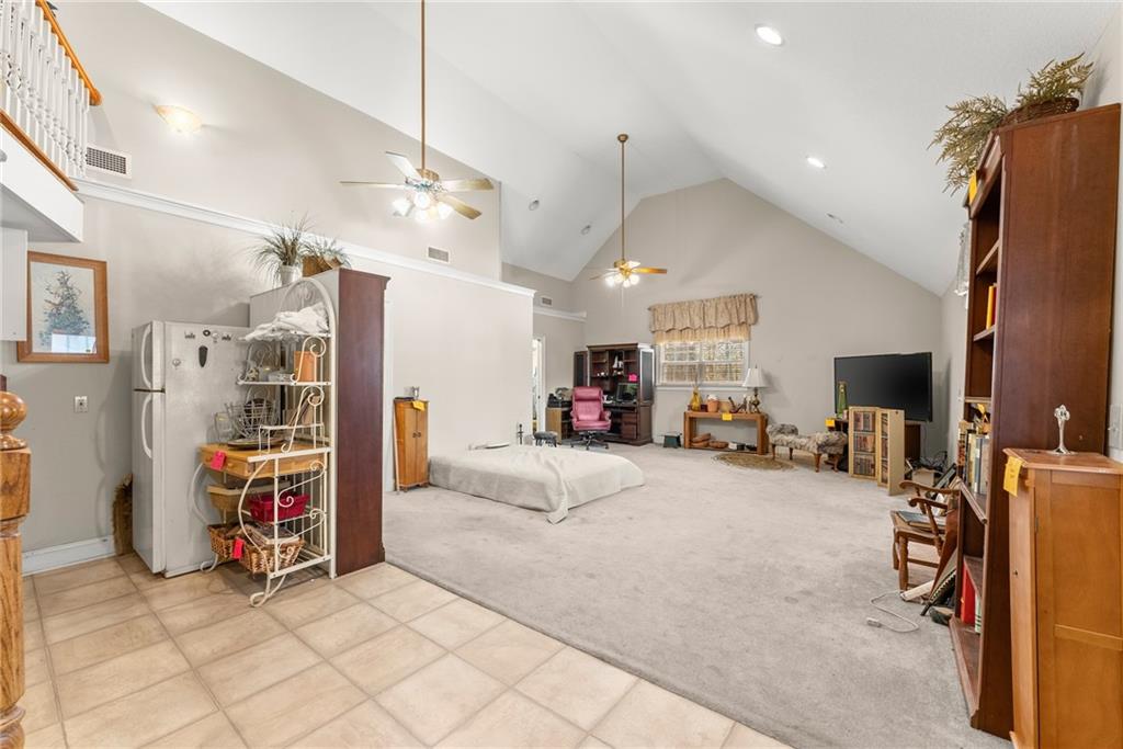 387 Smoke Rise Drive Sautee Nacoochee, GA 30571 - Photo 22 of 79 a view of a livingroom with furniture and a flat screen tv