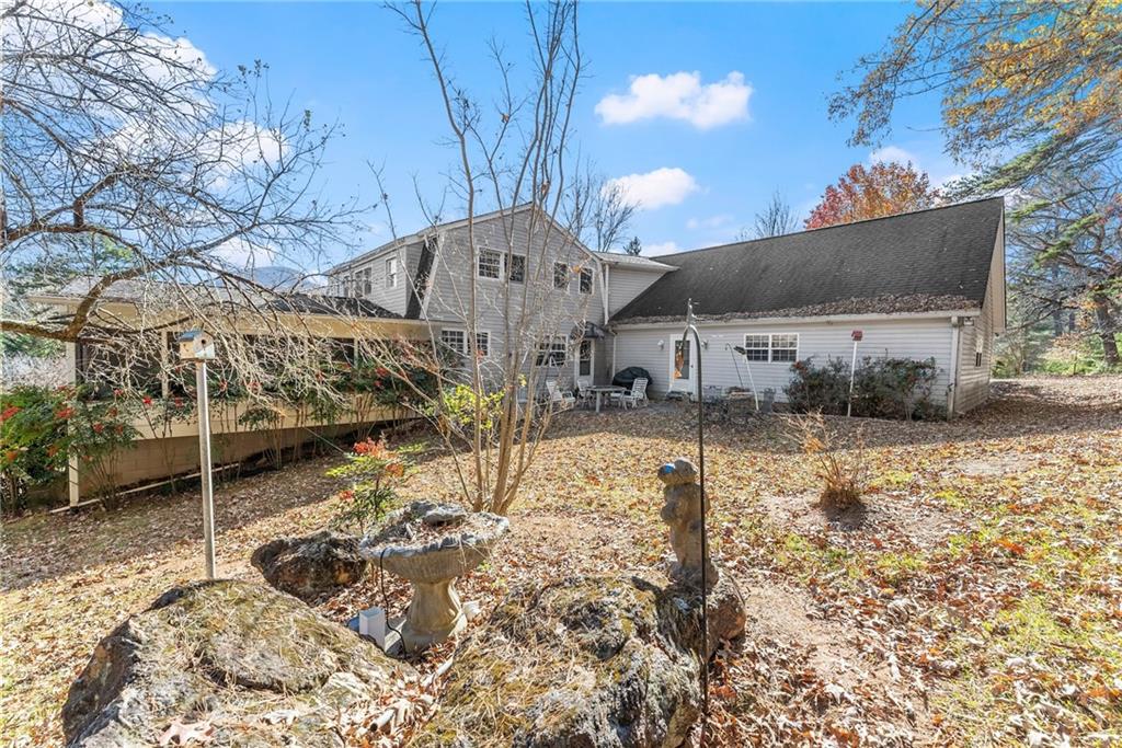 387 Smoke Rise Drive Sautee Nacoochee, GA 30571 - Photo 50 of 79 a view of a backyard